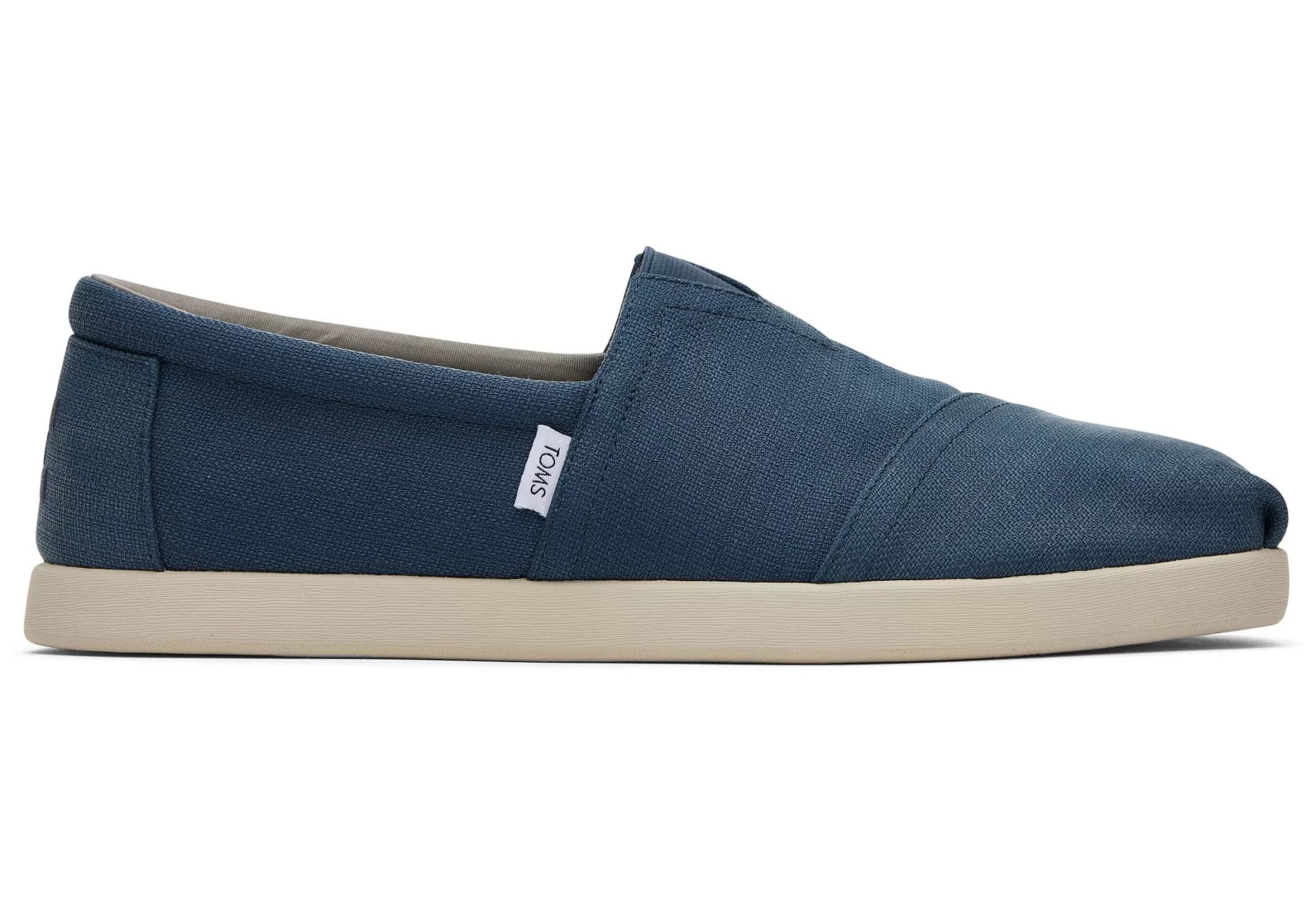 TOMS Alpargata*Alp Fwd Blue Textured Woven Donker Indigoblauw