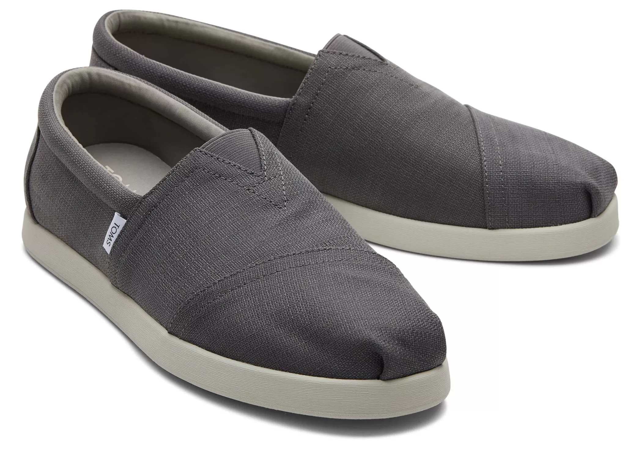 TOMS Alpargata*Alp Fwd Forged Iron Textured Woven Grijs