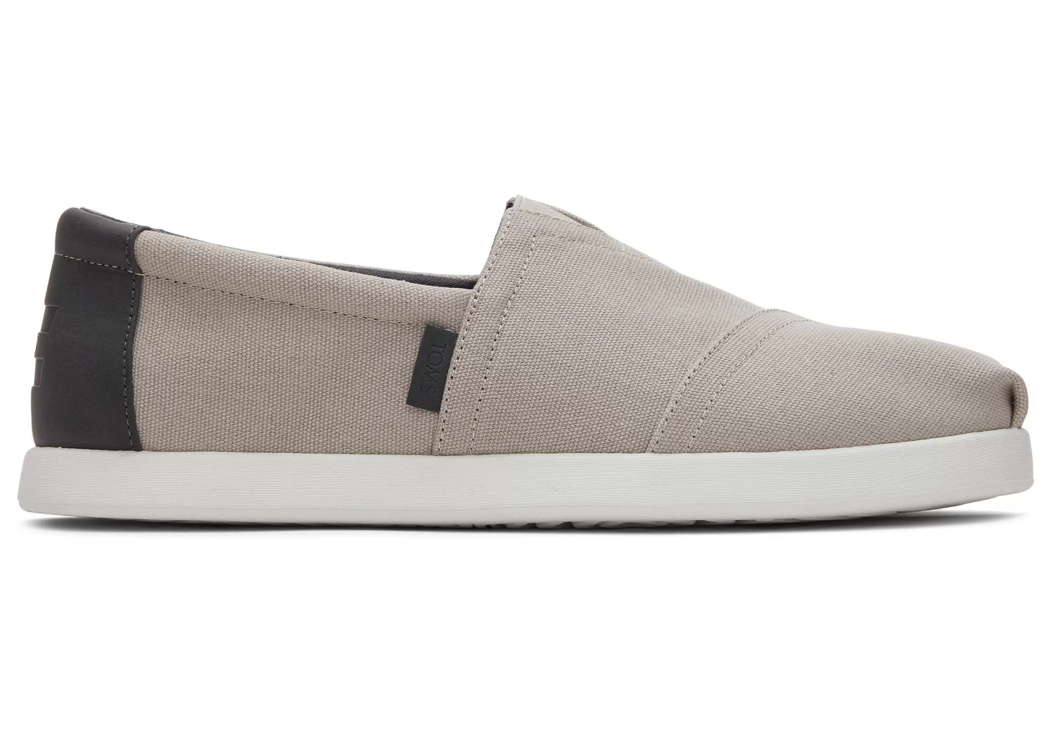 TOMS Alpargata*Alp Fwd Grey Canvas Synthetic Trim Grijs