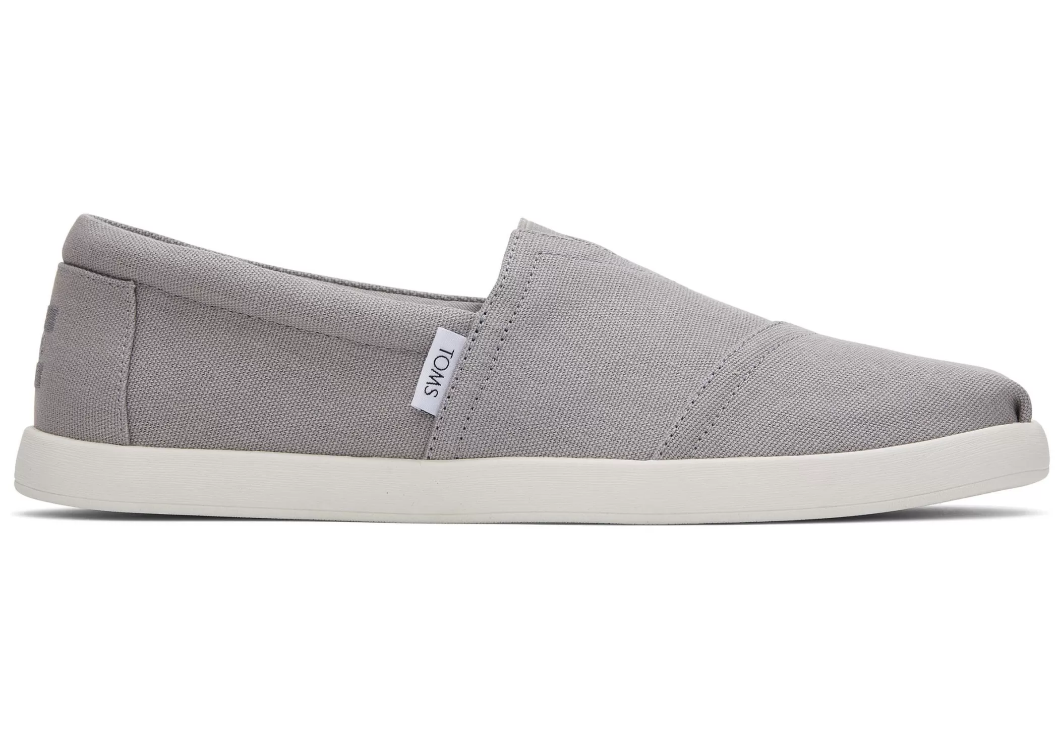 TOMS Alpargata*Alp Fwd Grey Recycled Cotton Canvas Grijs