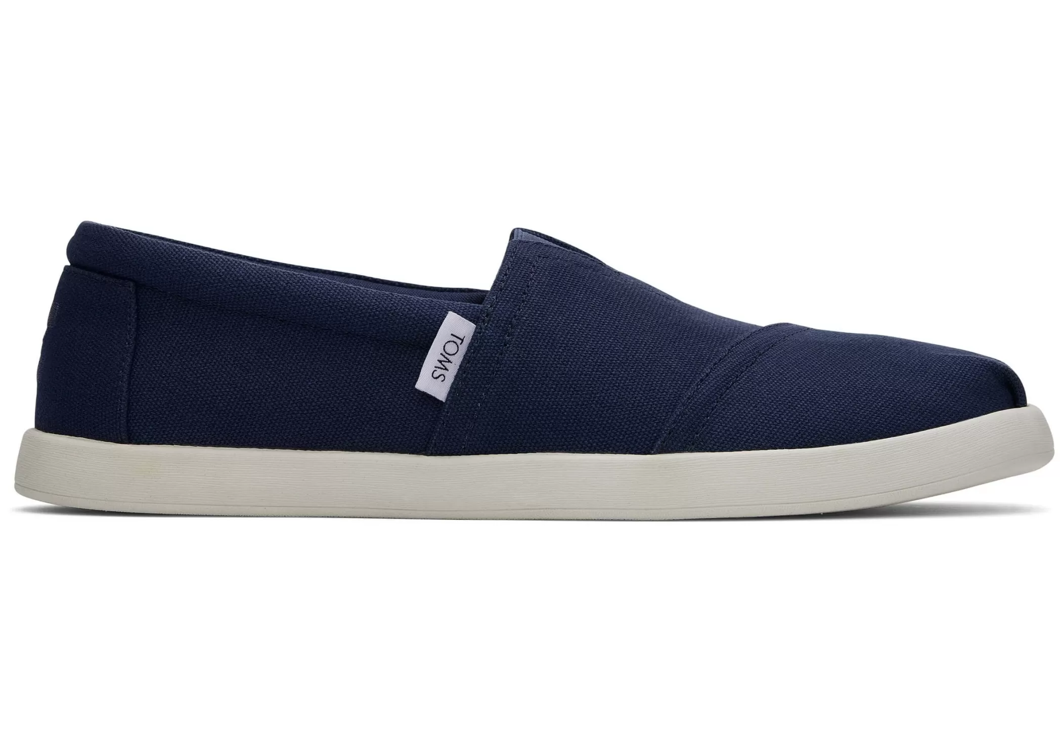 TOMS Alpargata*Alp Fwd Navy Recycled Cotton Canvas Marineblauw