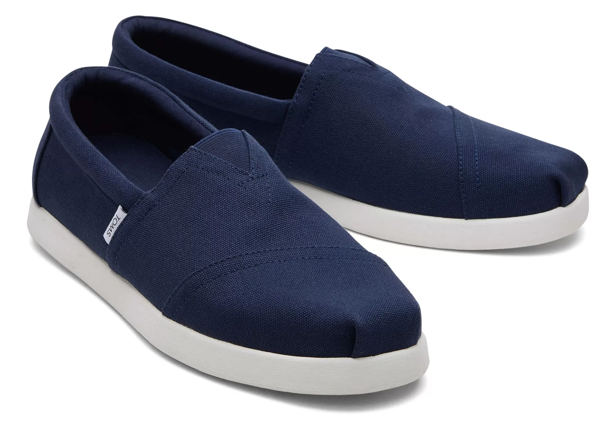 TOMS Alpargata*Alp Fwd Navy Recycled Cotton Canvas Marineblauw