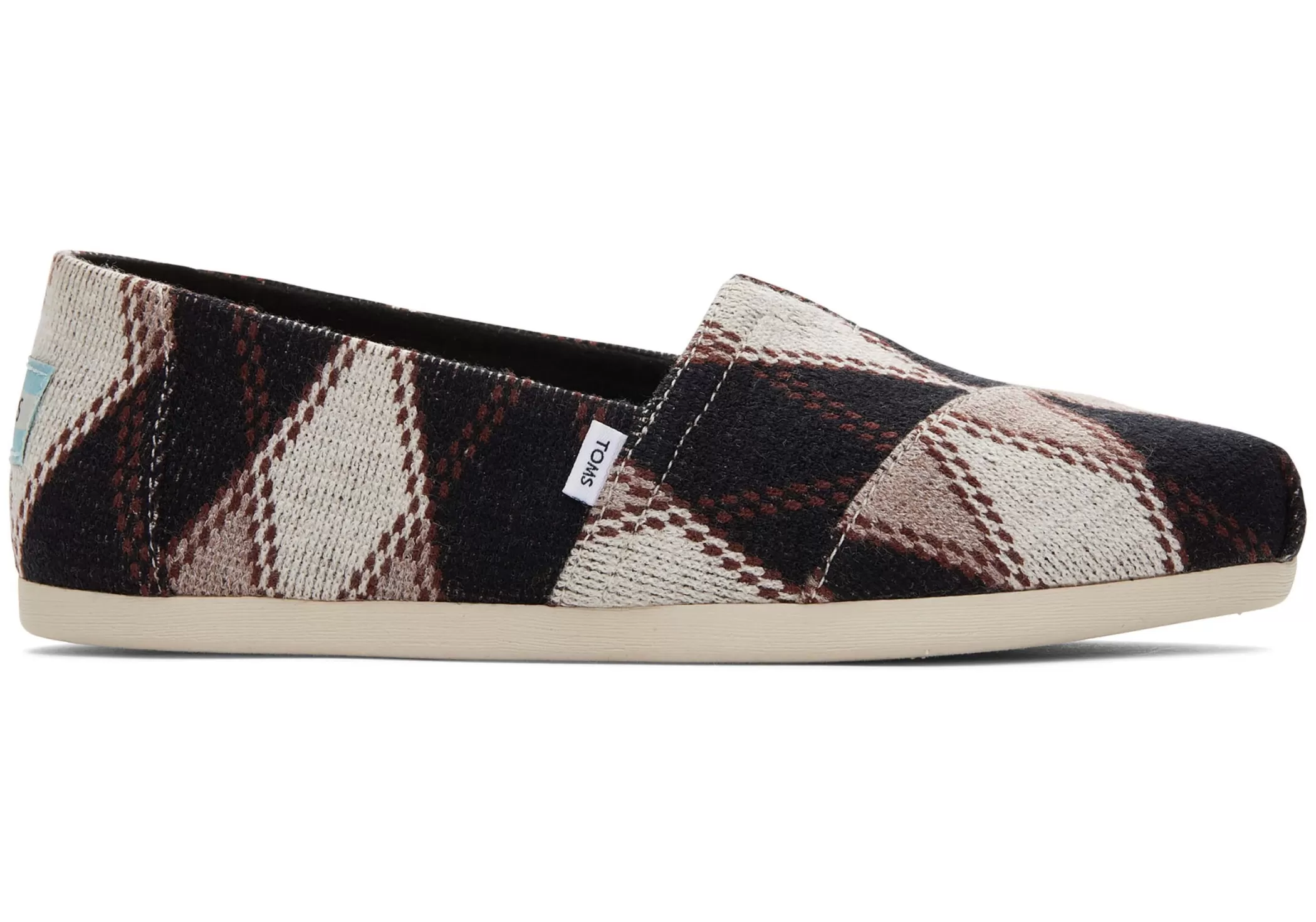 TOMS Alpargata*Alpargata Argyle Argyle Black