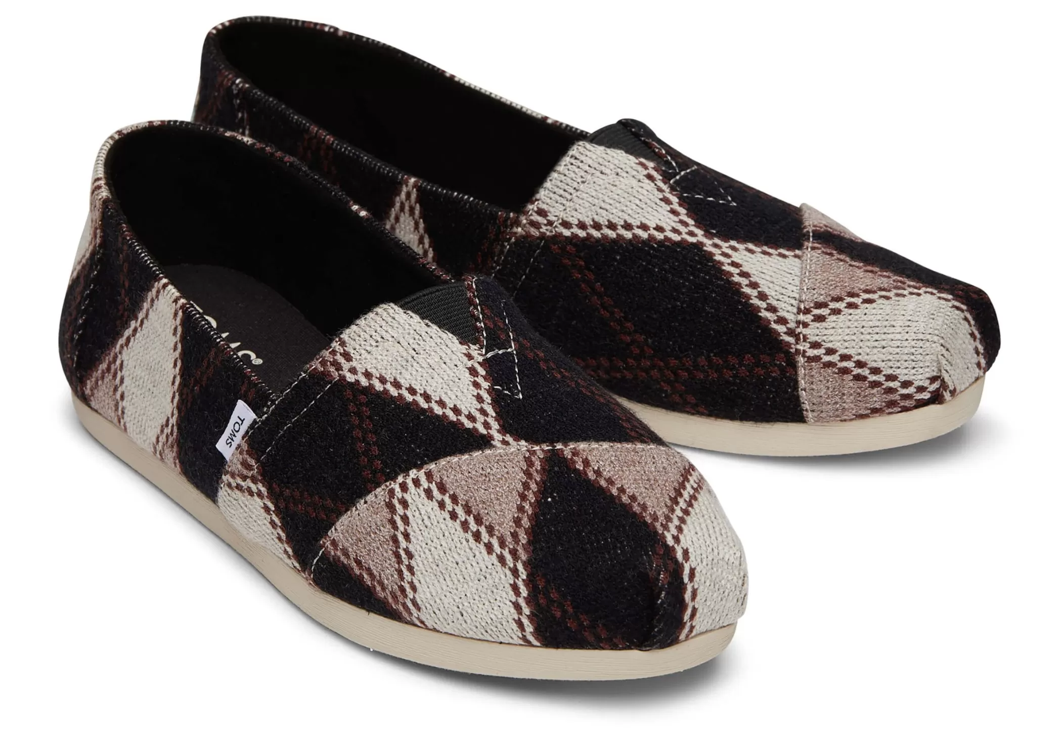 TOMS Alpargata*Alpargata Argyle Argyle Black