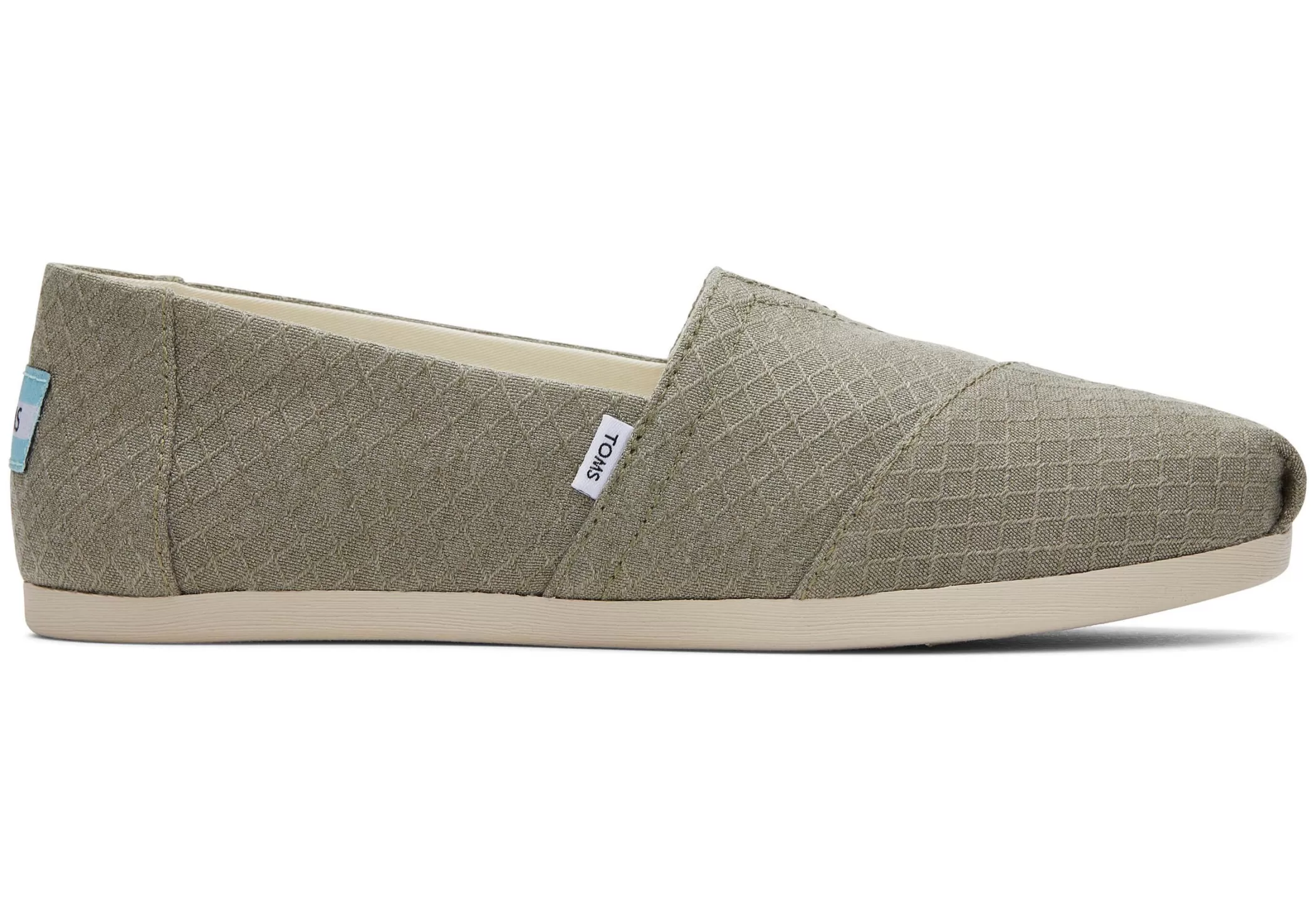 TOMS Espadrilles*Alpargata Diamantpatroon Grey Diamond