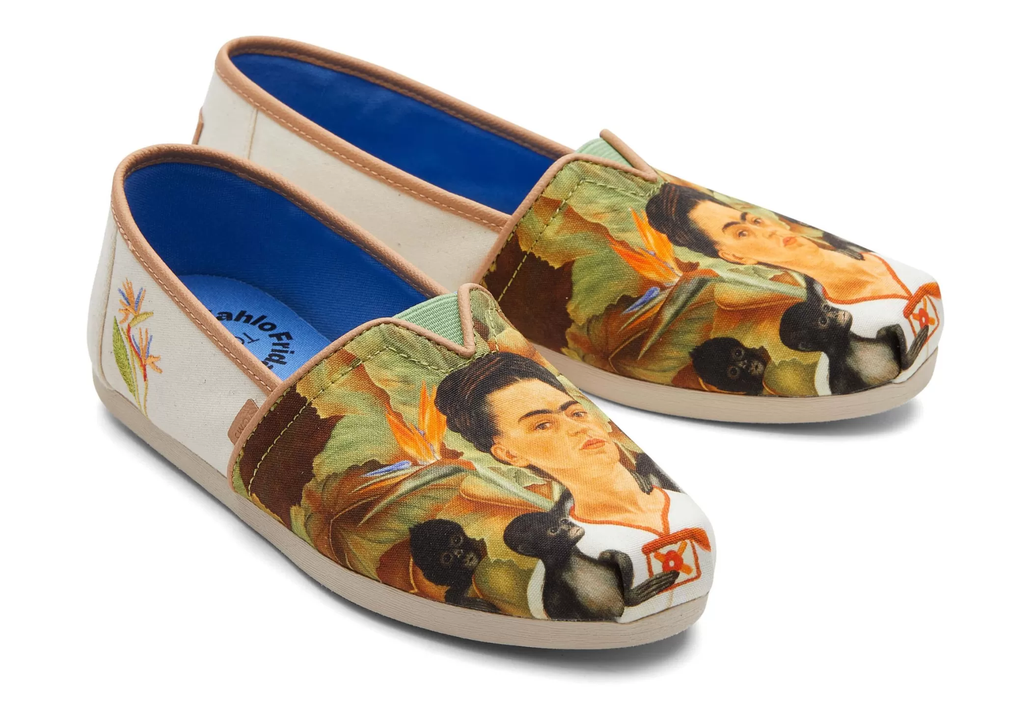 TOMS Alpargata*Alpargata Frida Kahlo Portret Beige