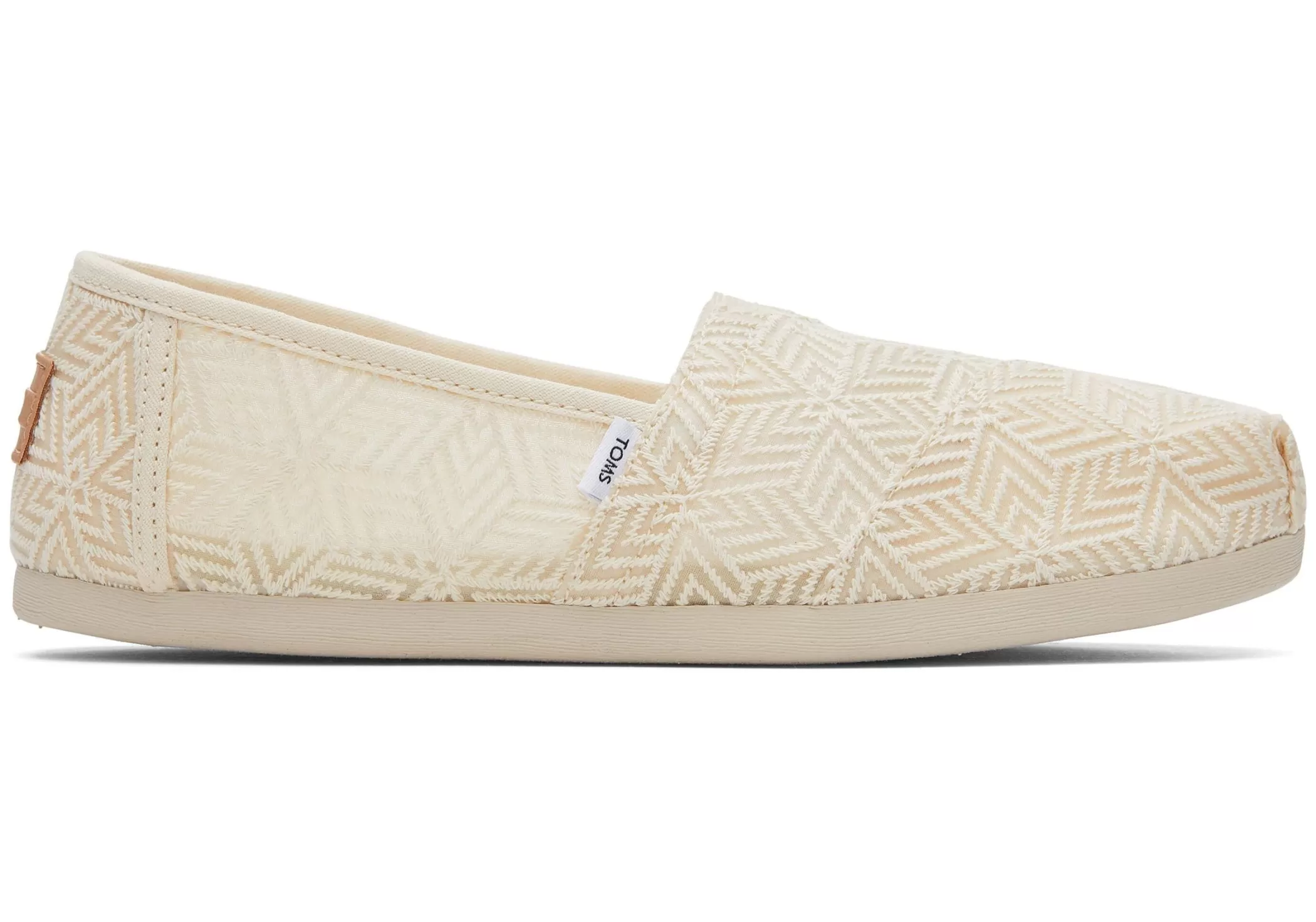 TOMS Alpargata*Alpargata Geometric Lace Natural Geometric Lace