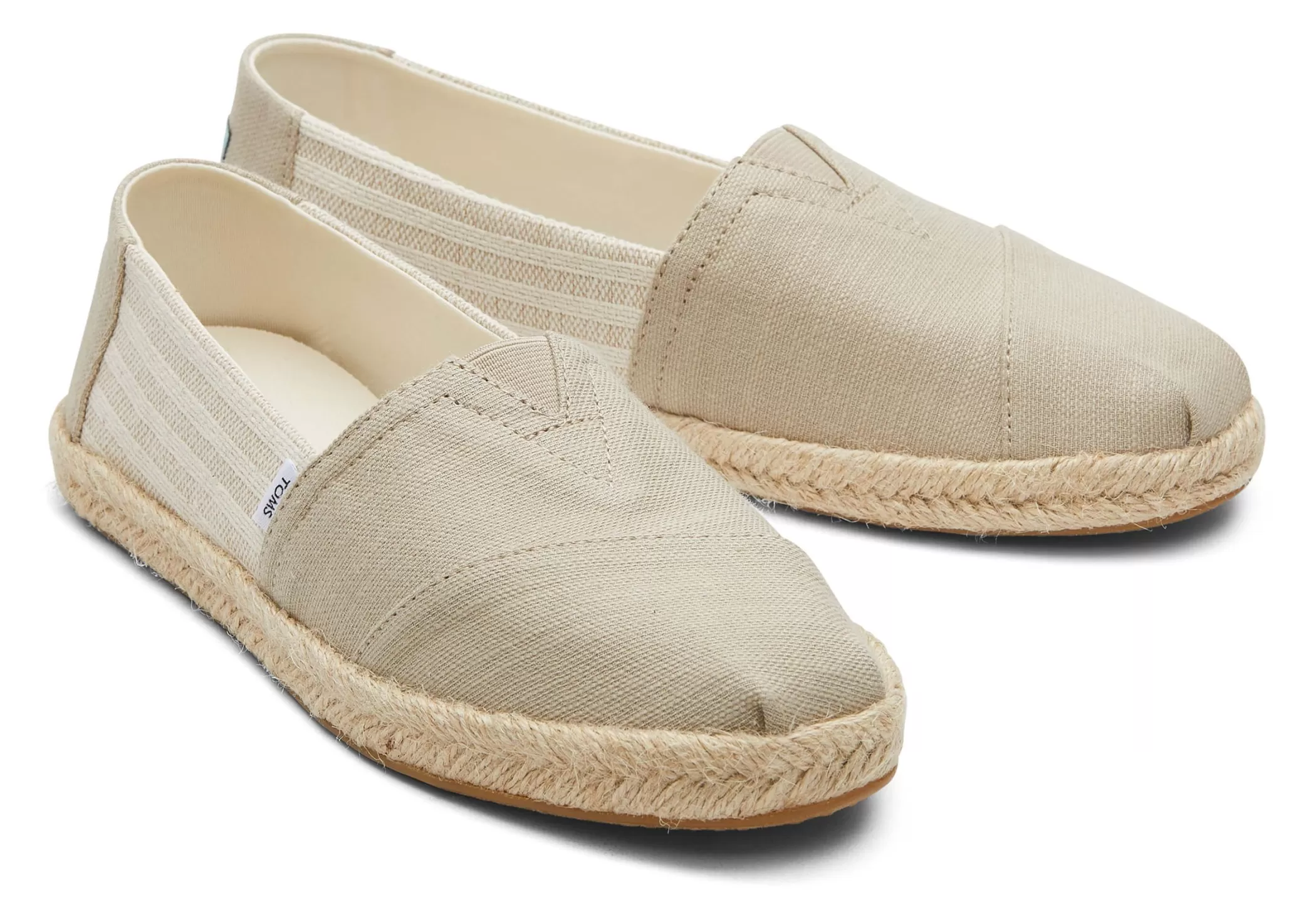 TOMS Espadrilles*Alpargata Recycled Cotton Rope Espadrille Beige