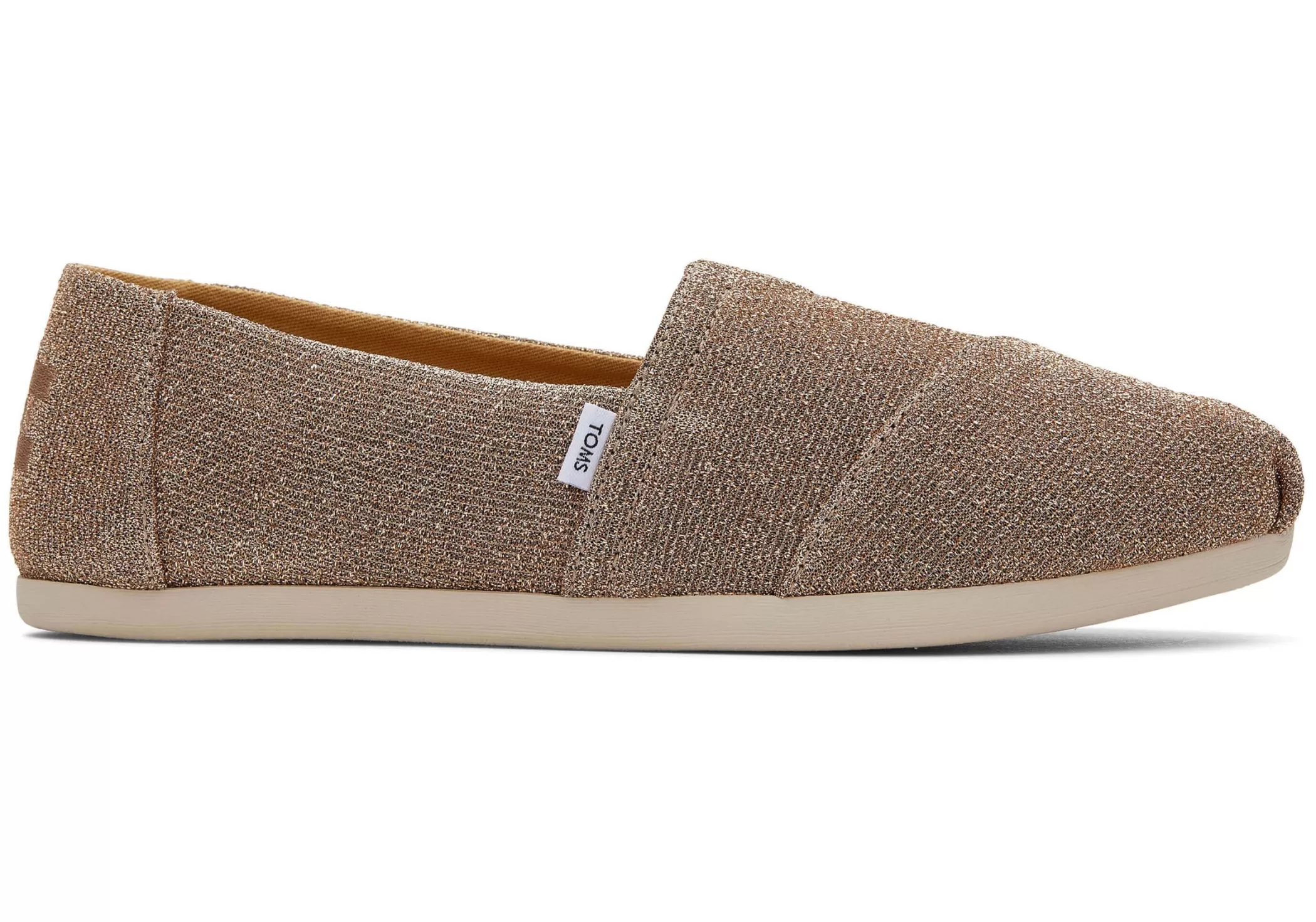 TOMS Alpargata*Alpargata Sparkle Knit Sparkle Gold