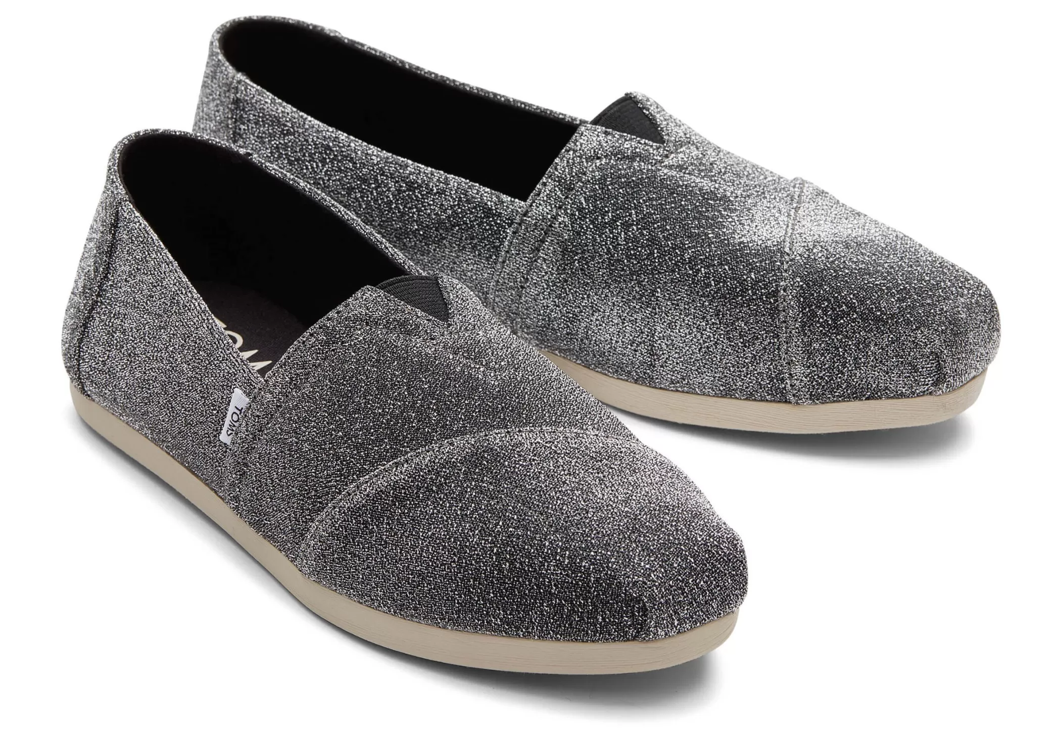 TOMS Alpargata*Alpargata Sparkle Knit Sparkle Forged Iron