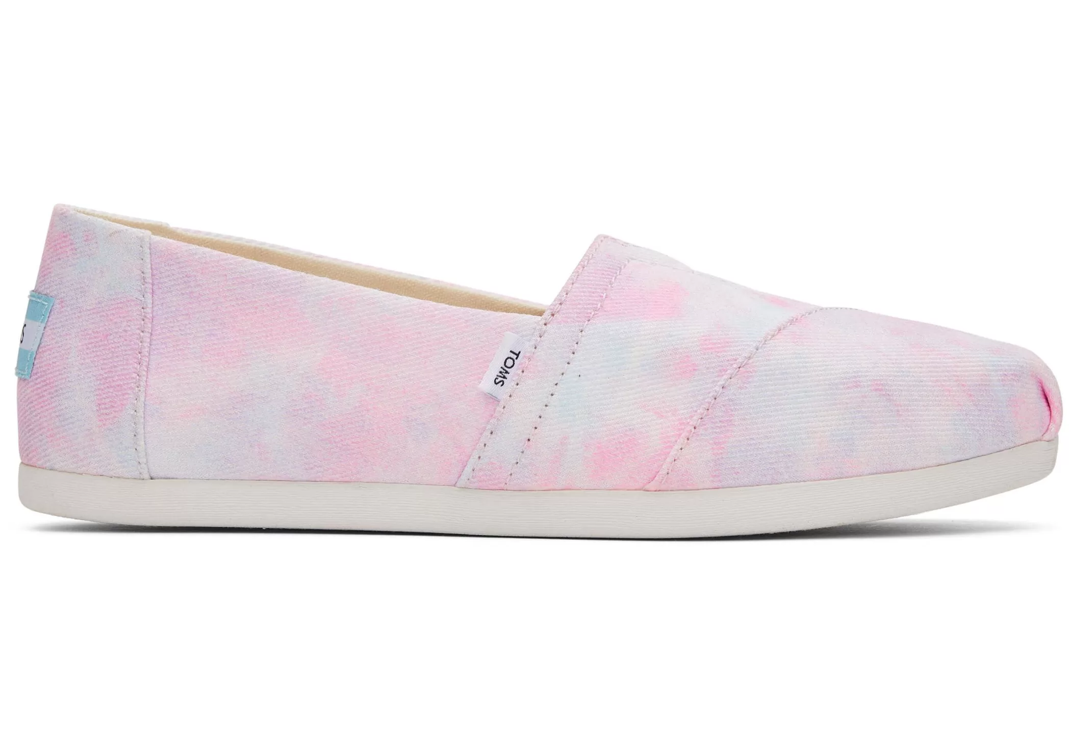 TOMS Alpargata*Alpargata Tie-Dye Neon Pink Tie Dye Twill