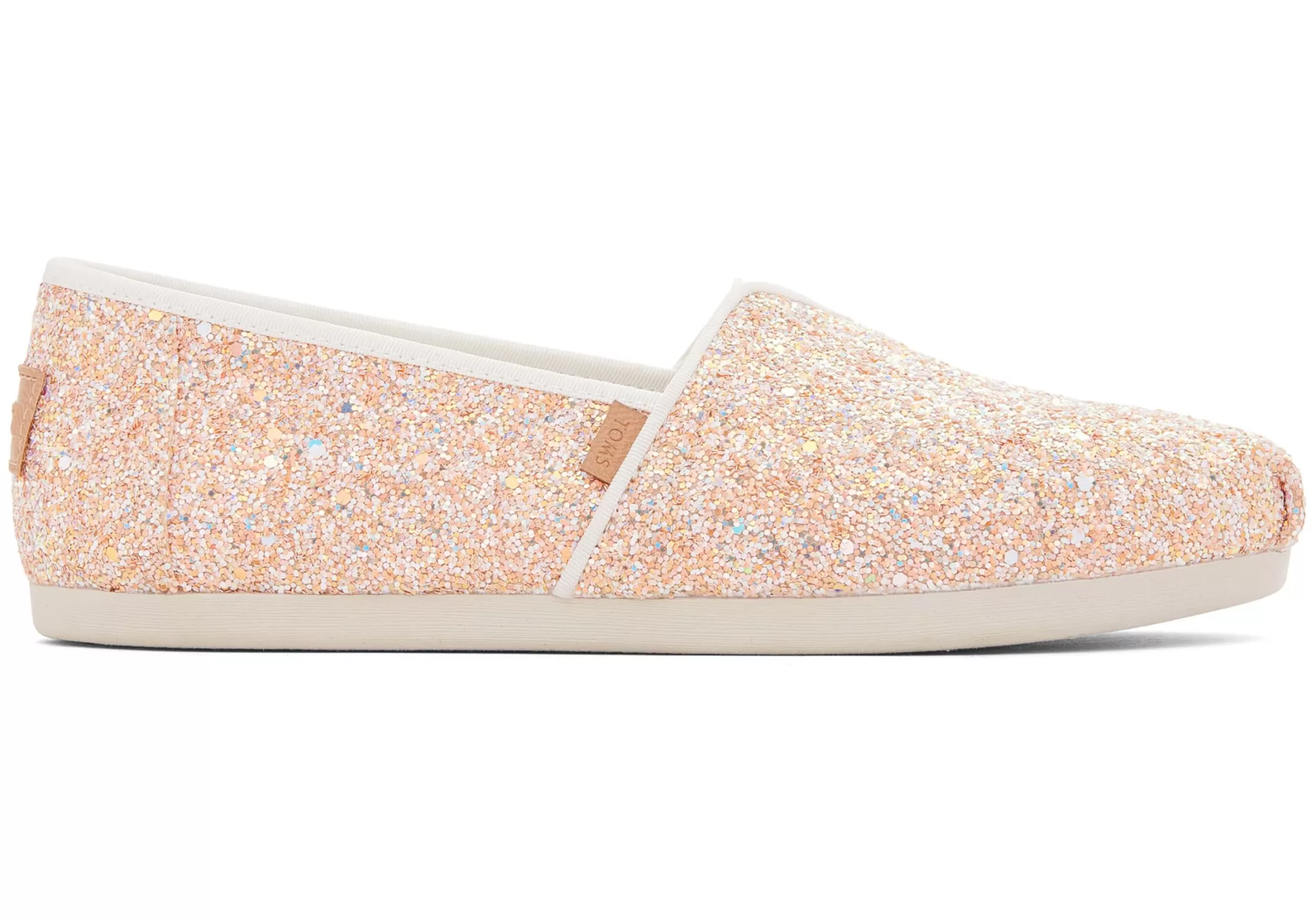 TOMS Instappers*Beige Alpargatas Chunky Glitter Schoenen Beige Chunky Glitter