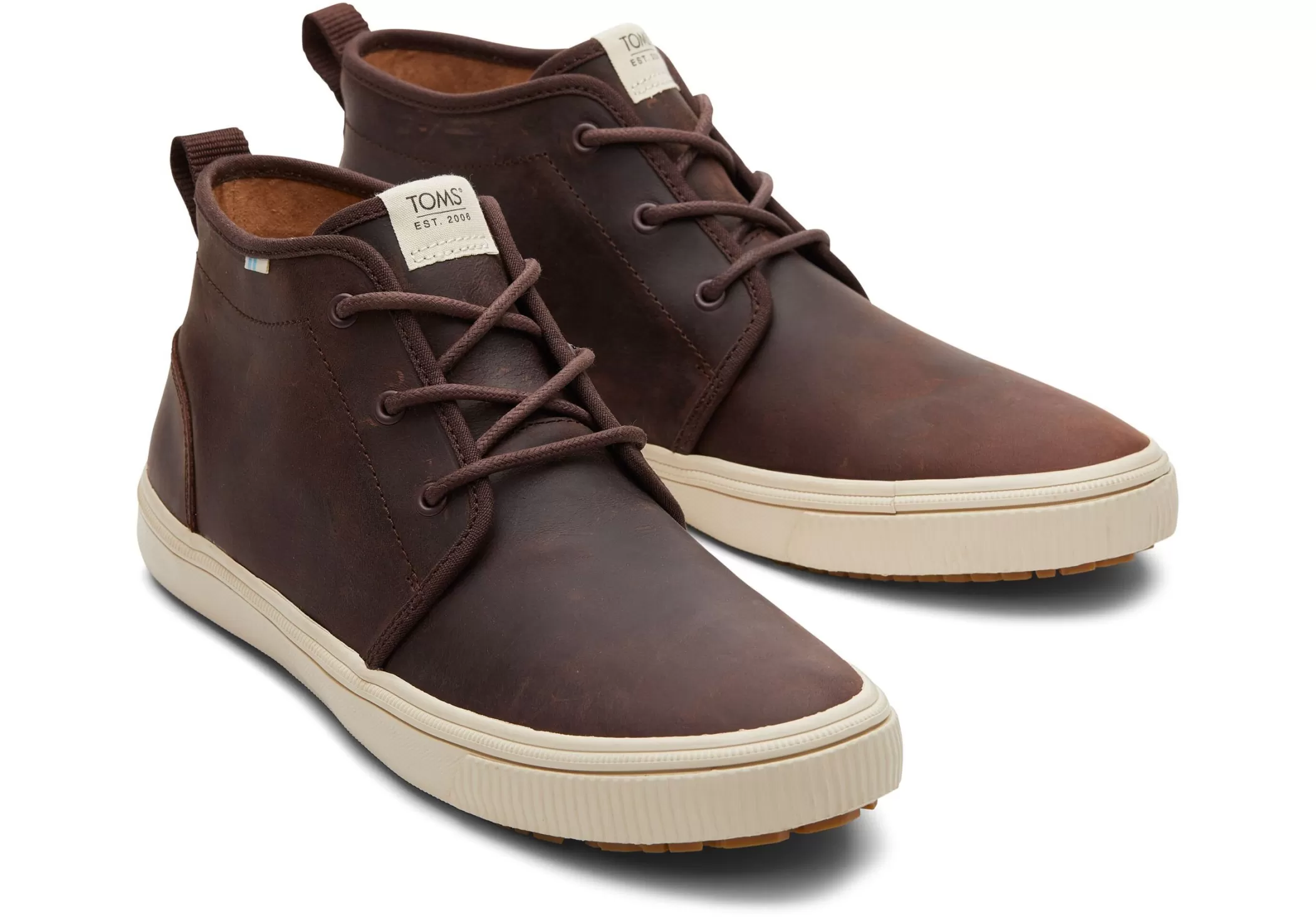 TOMS Sneakers*Carlo Mid Terrain Brown Water Resistant Sneaker Water Resistant Clove Brown