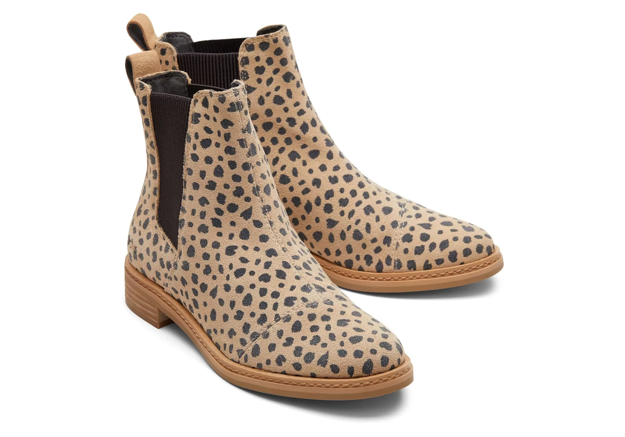 TOMS Boots*Charlie Boot Tan Cheetah