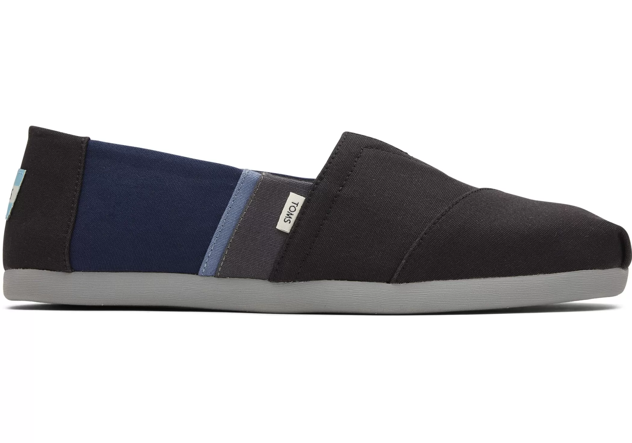 TOMS Alpargata*Colorblock Alpargata Black/Navy