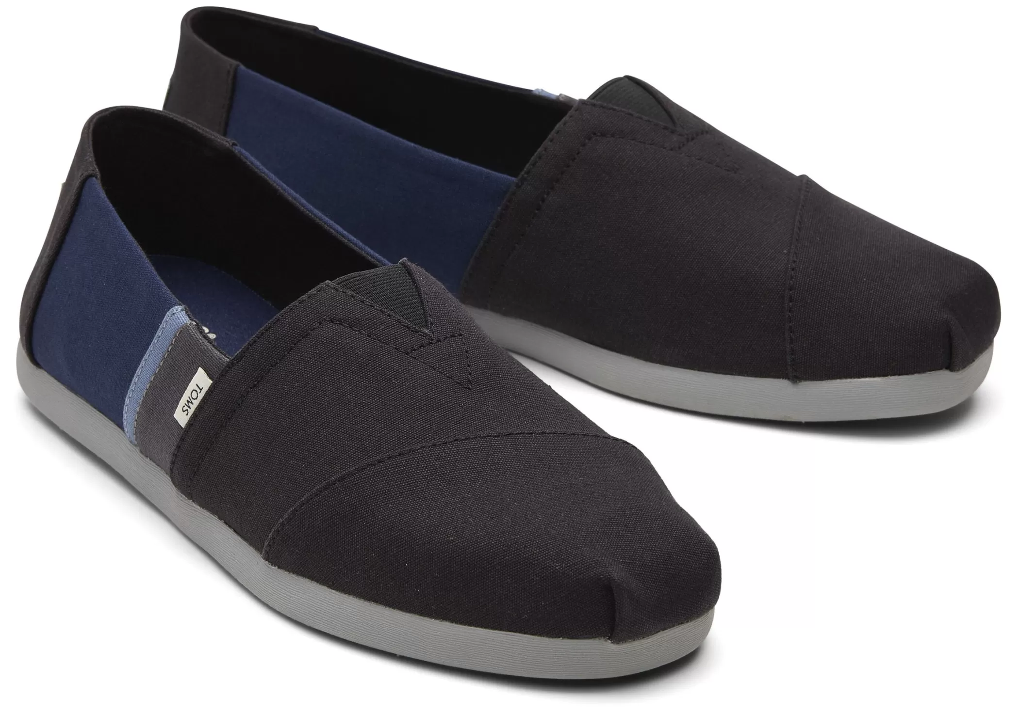 TOMS Alpargata*Colorblock Alpargata Black/Navy