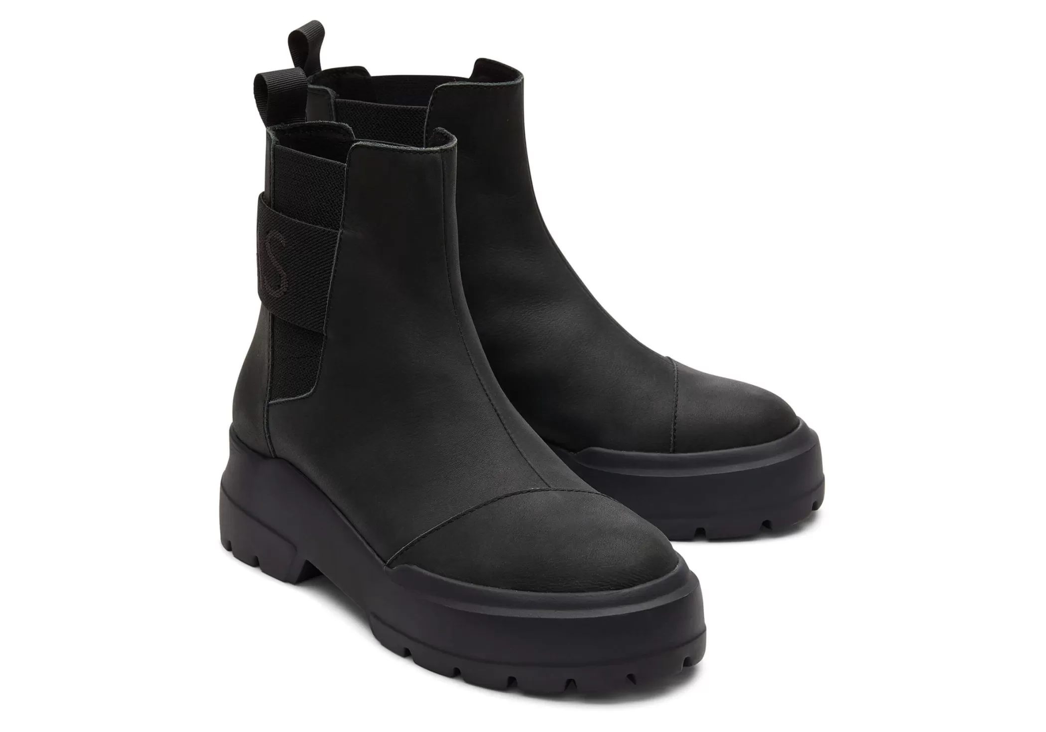 TOMS Boots*Combat Boot Zwart/Zwart