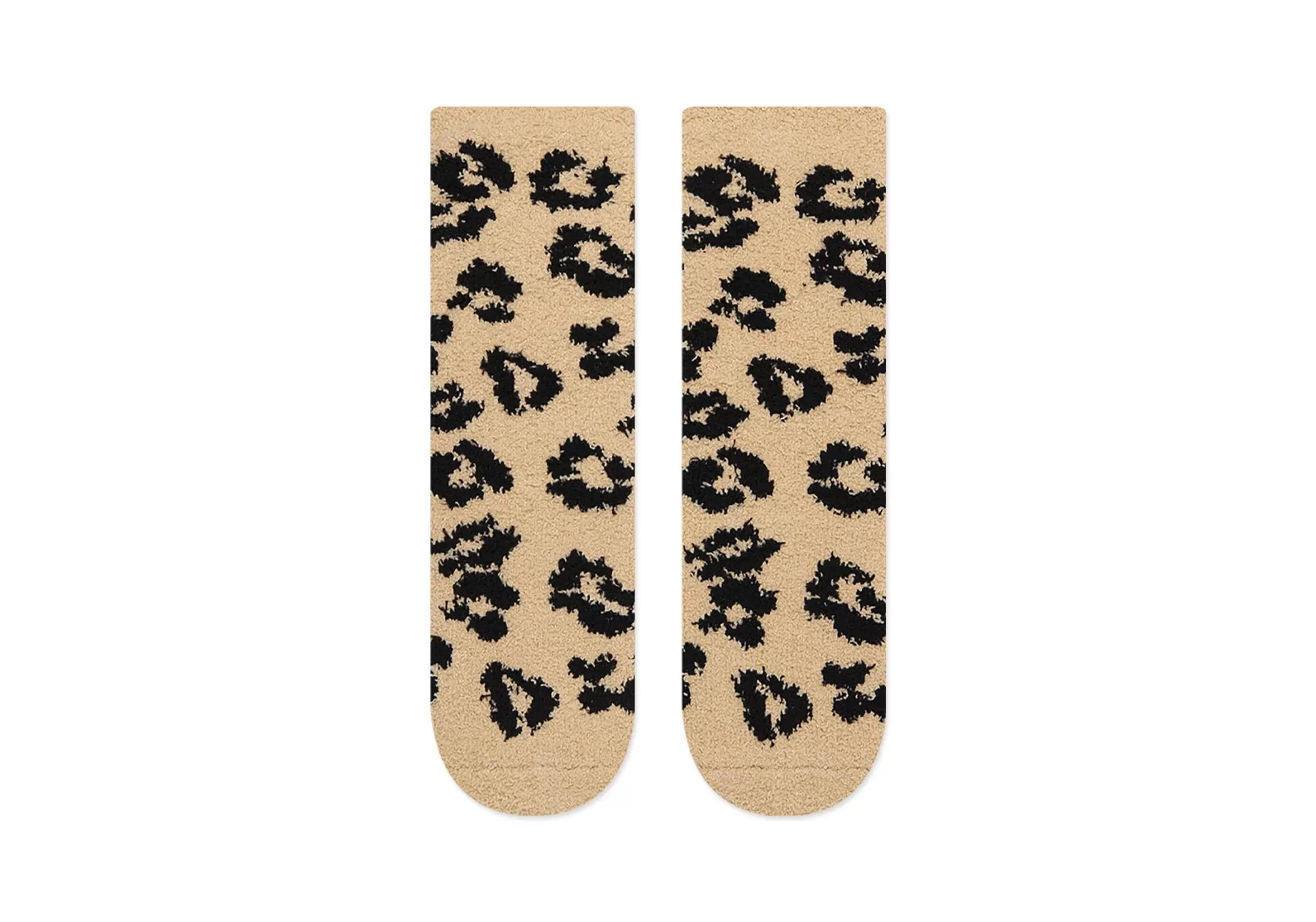 TOMS *Cozy Cushioned Crew Socks Leopard