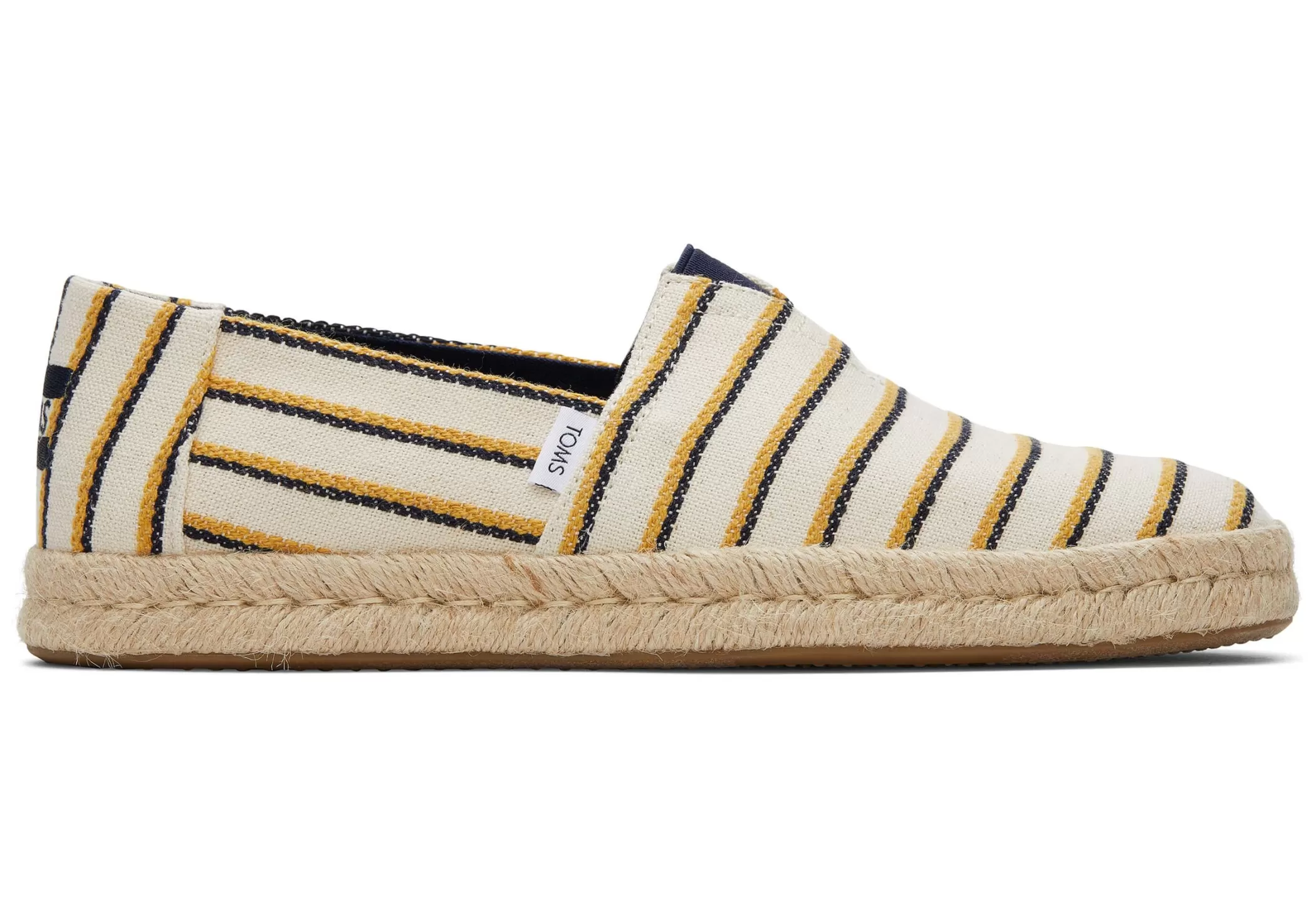 TOMS Espadrilles*Espadrille Alpargata Touwzool 2.0 Beige Multi University Gestreept