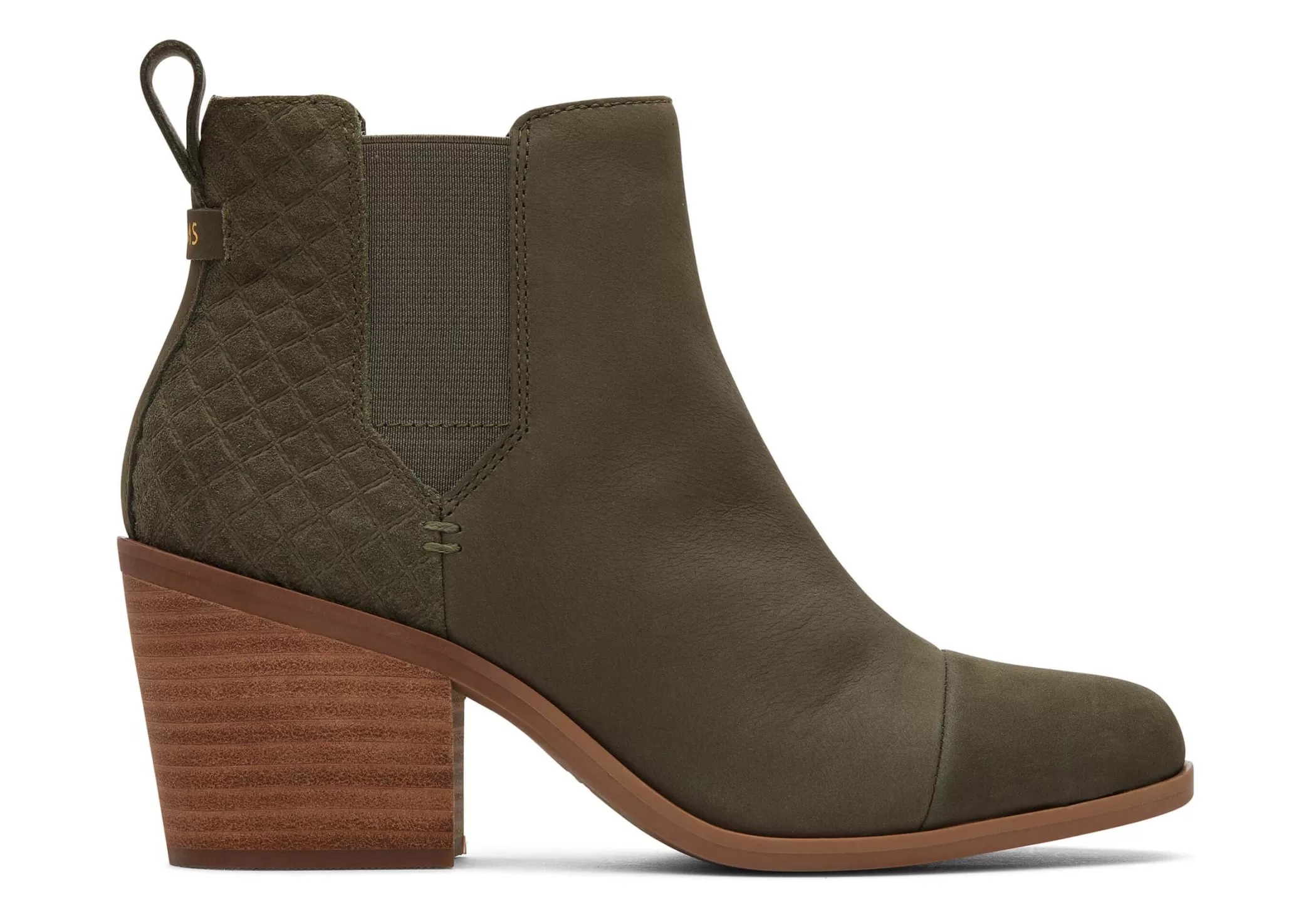 TOMS Hakken & Wedges*Everly Boots Olijfgroen