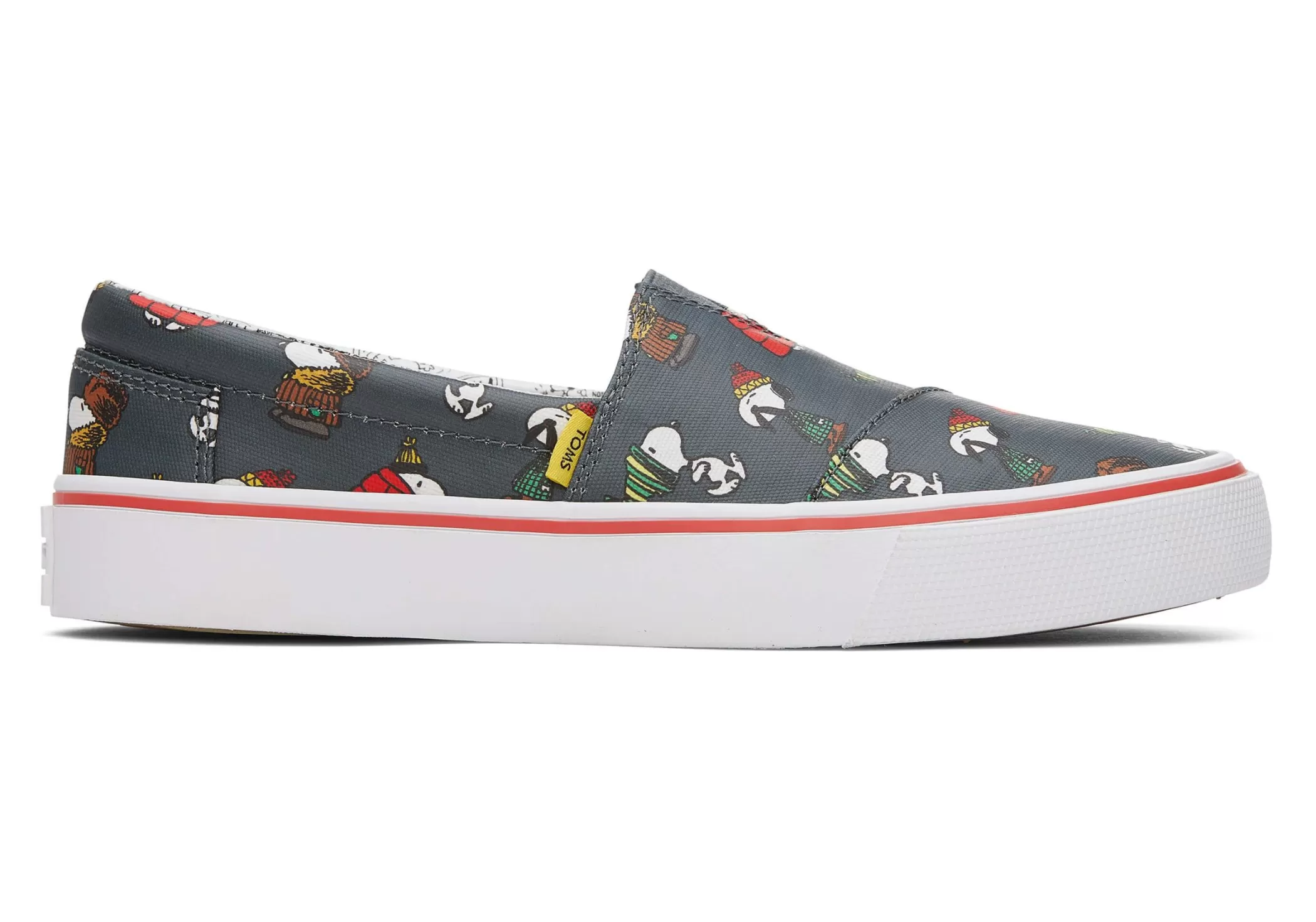 TOMS Sneakers*Fenix Instapper Snoopy Print Matte Black