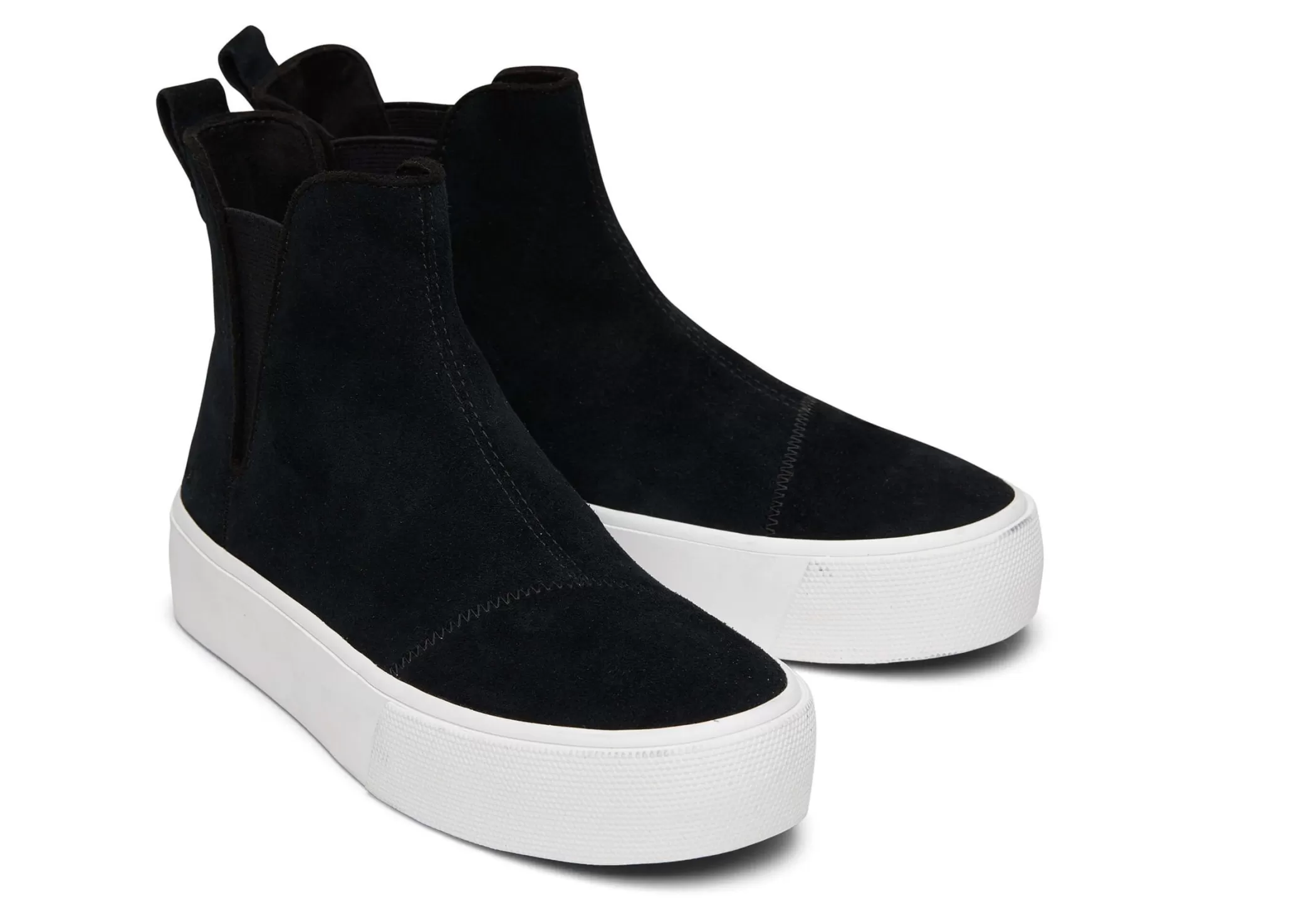 TOMS Sneakers*Fenix Platform Chelsea Zwart