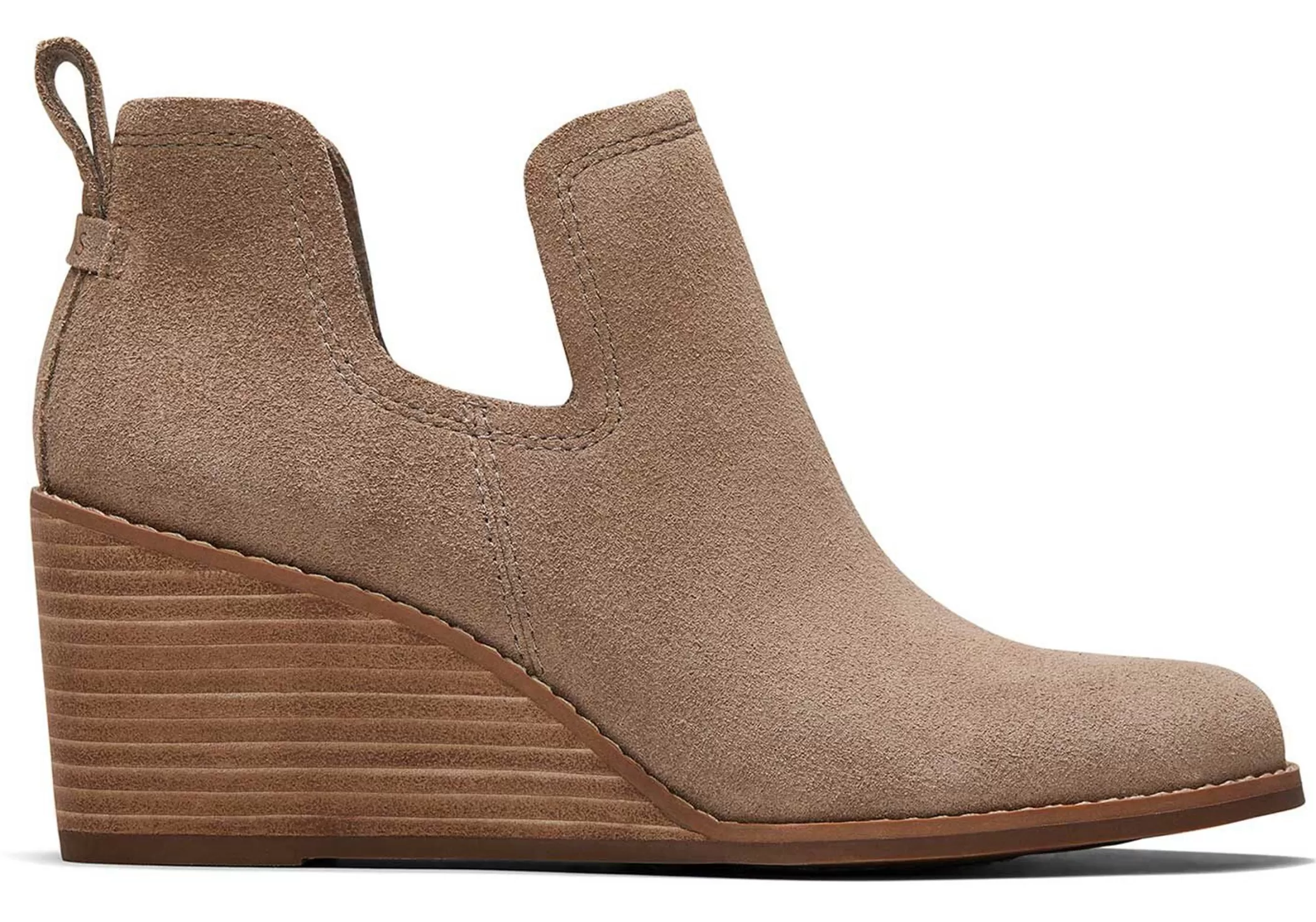 TOMS Hakken & Wedges*Kallie Boot Taupe