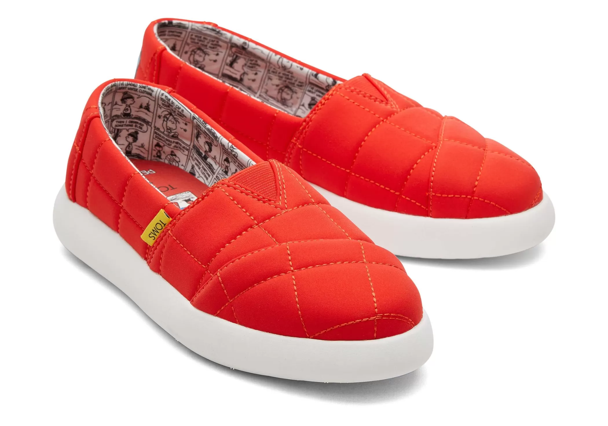 TOMS Sneakers*Mallow Alpargata Snoopy Pantoffel Rood