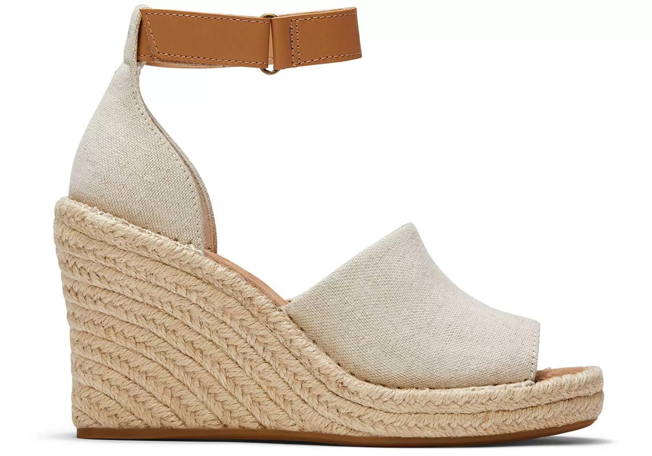 TOMS Hakken & Wedges*Marisol Wedge Heel Beige