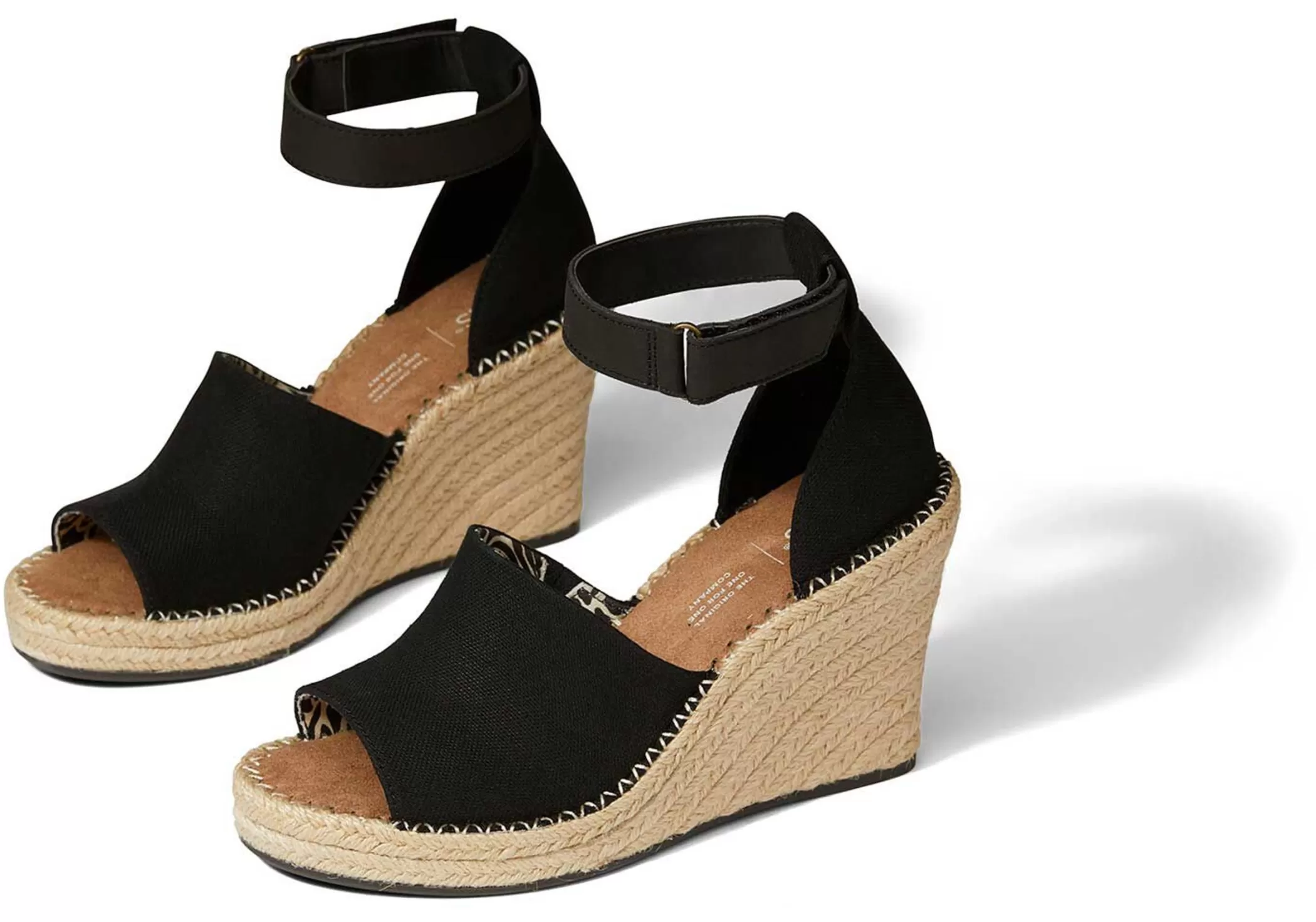 TOMS Hakken & Wedges*Marisol Wedge Heel Zwart