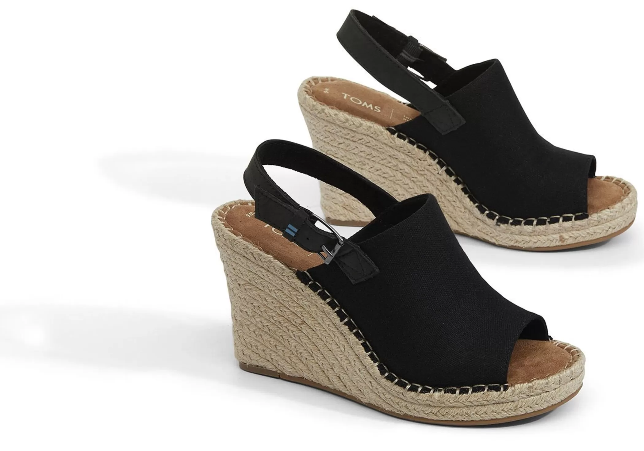 TOMS Hakken & Wedges*Monica Wedge Zwart