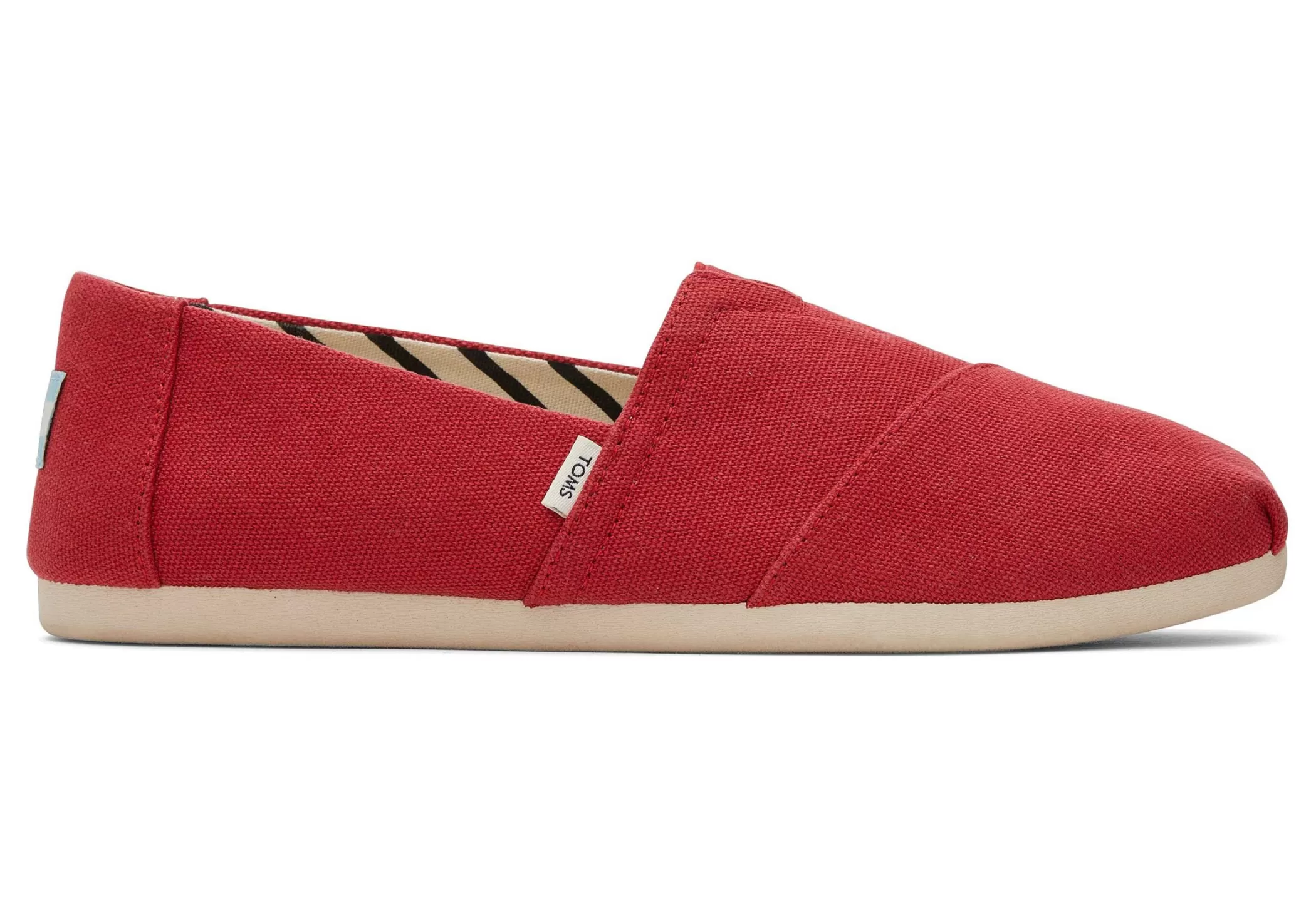 TOMS Alpargata*Recycled Katoen Alpargata Rood