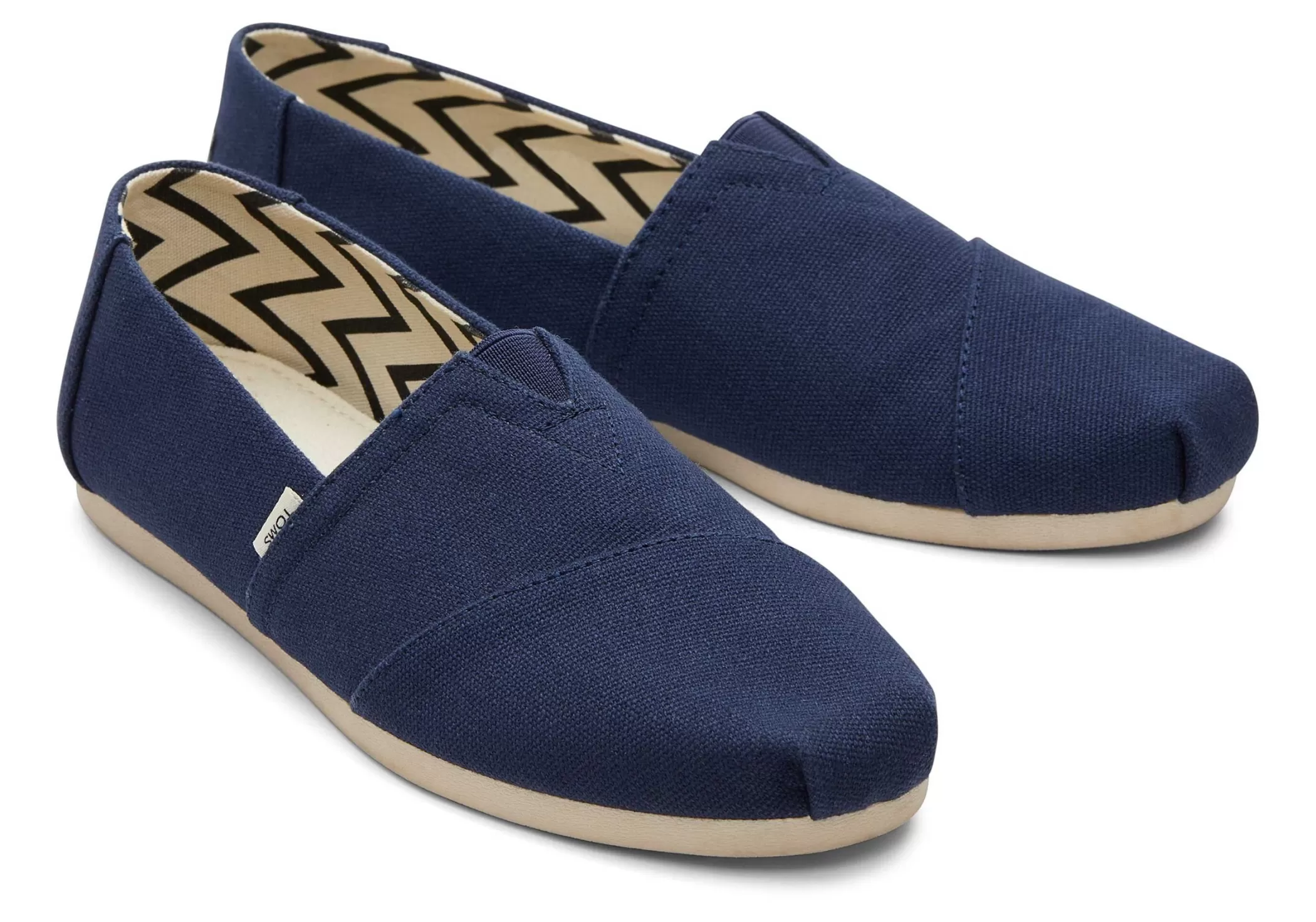 TOMS Alpargata*Recycled Katoen Alpargata Marineblauw