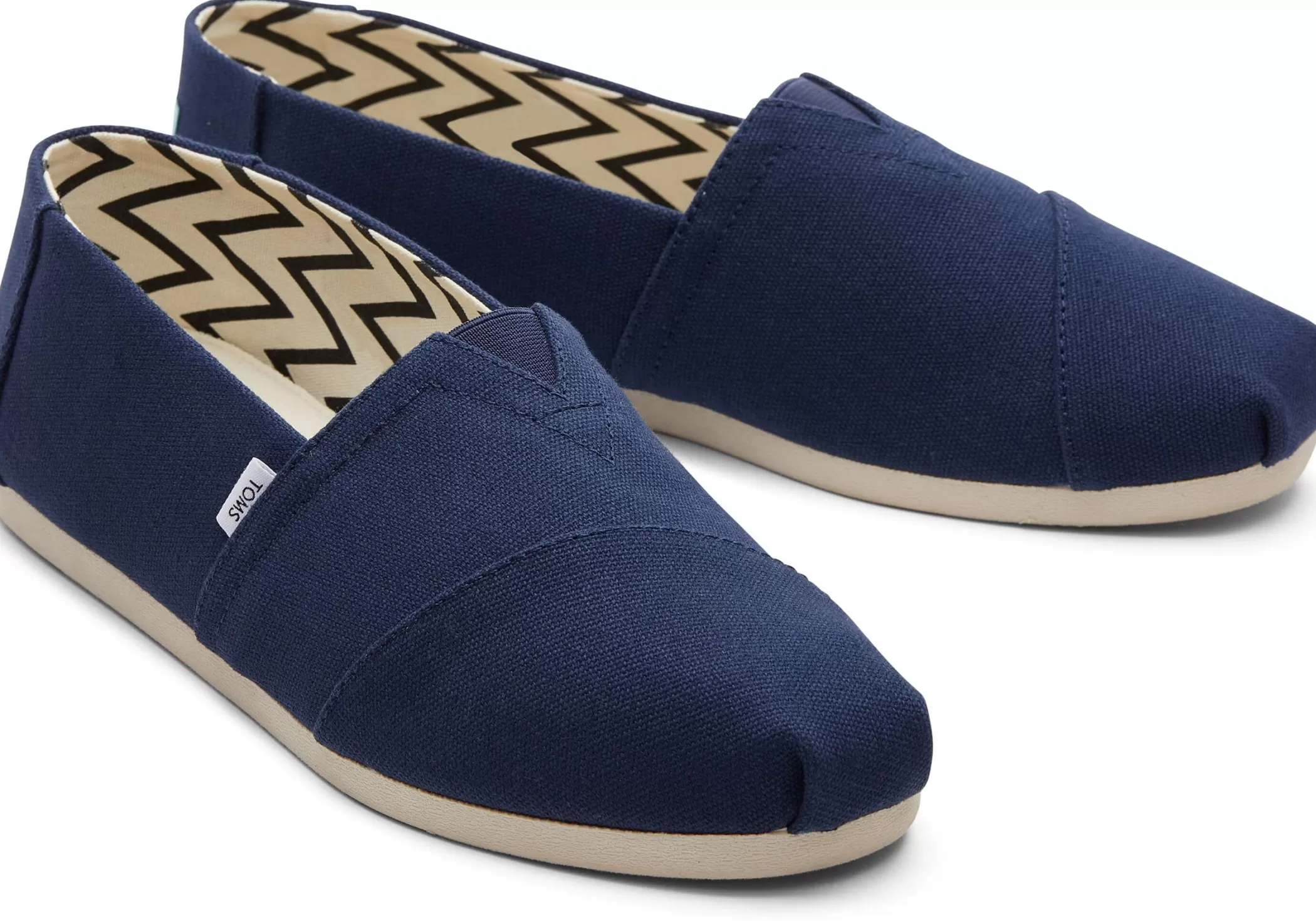 TOMS Alpargata*Recycled Katoen Alpargata Marineblauw