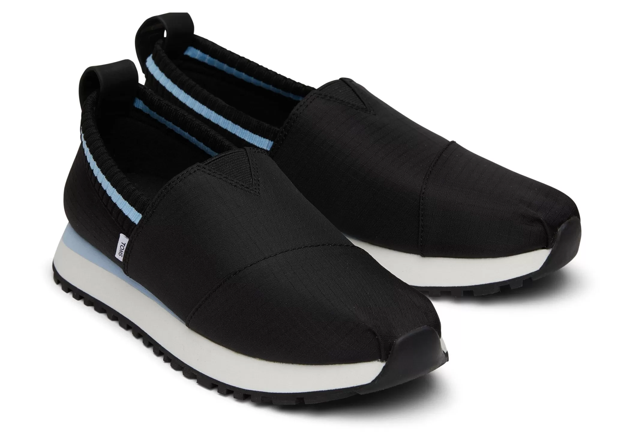 TOMS Sneakers*Resident Zwart Ripstop