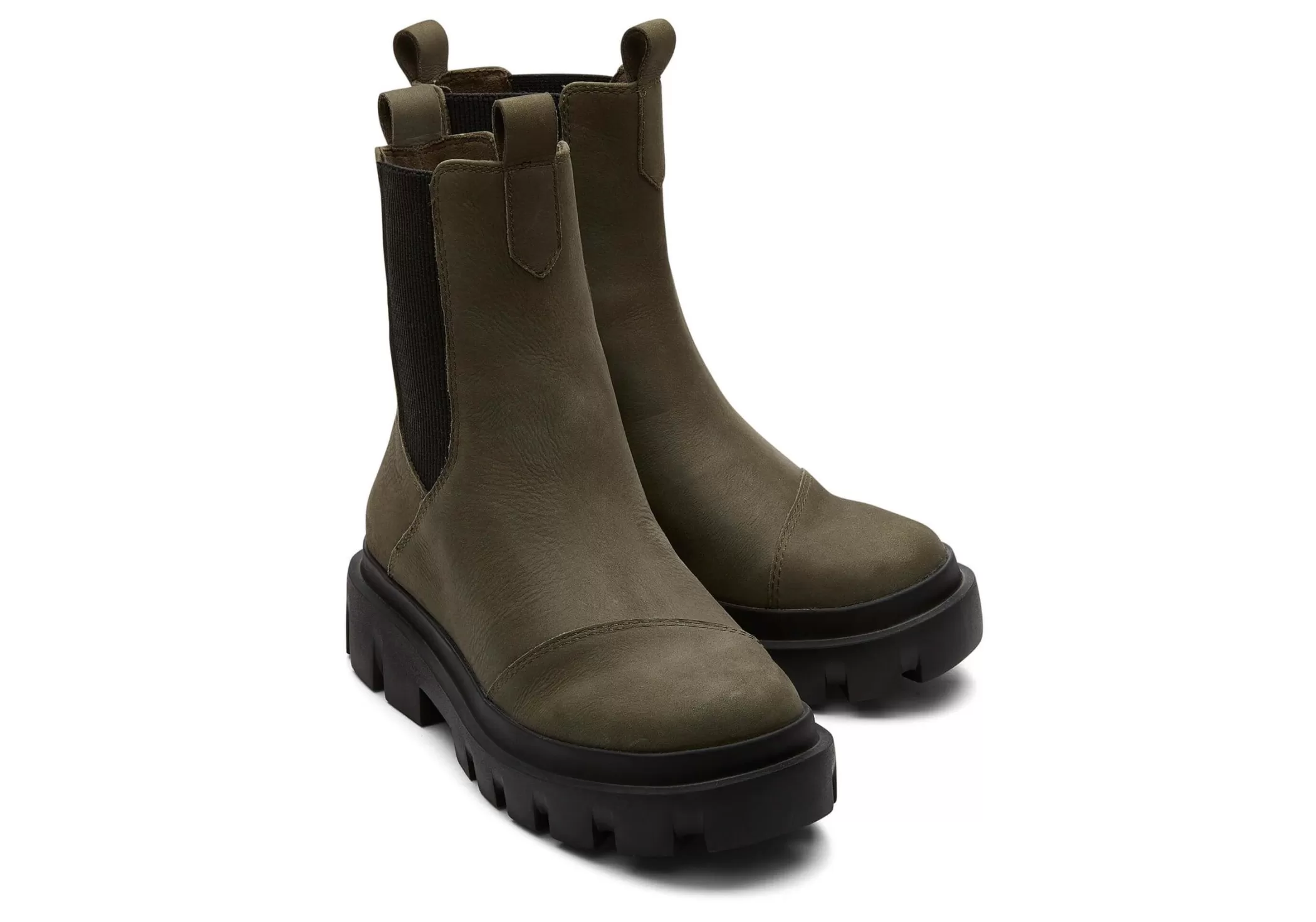 TOMS Boots*Rowan Boots Water Resistant Olive