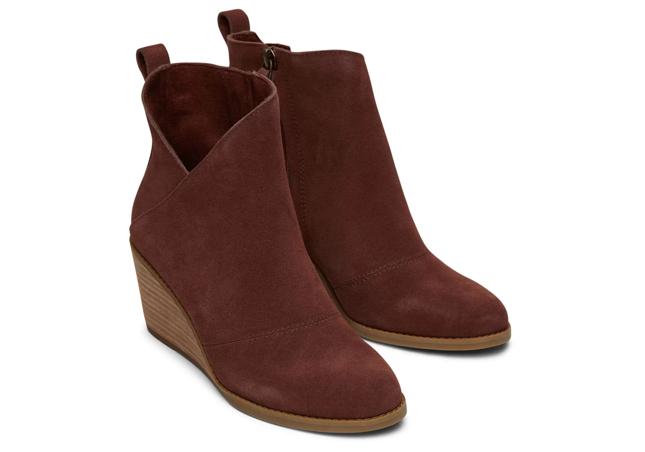 TOMS Hakken & Wedges*Sutton Boots Bruin