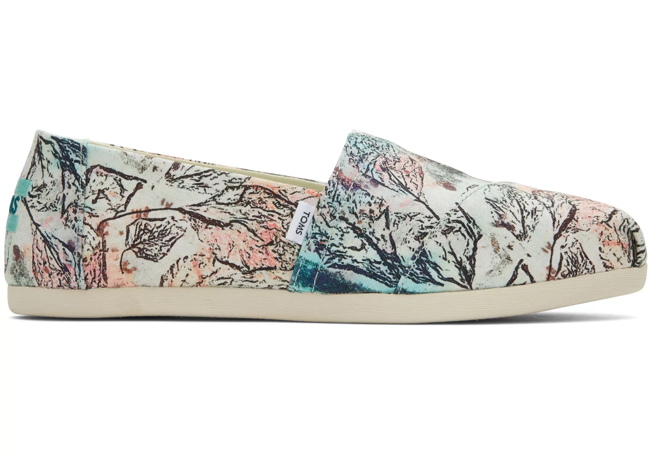 TOMS Alpargata* X Kelvin Lopez Alpargata Roze Multi