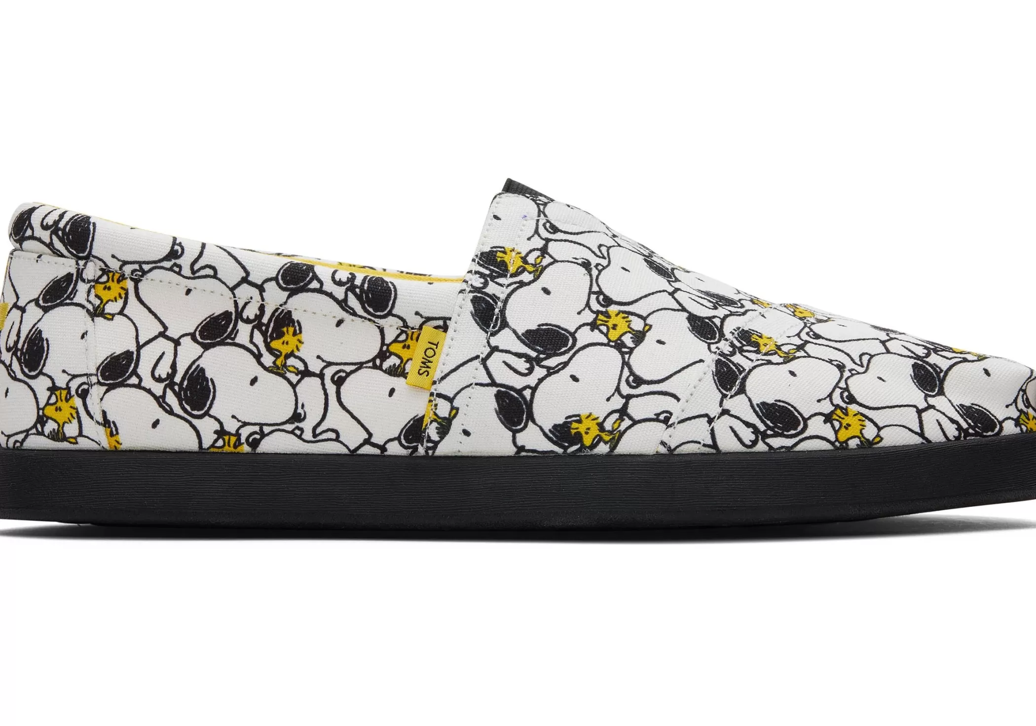 TOMS Alpargata* X Peanuts® Alp Fwd Wit Peanuts Print