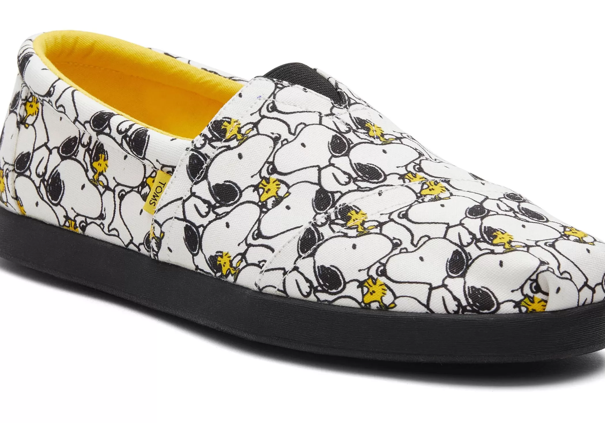 TOMS Alpargata* X Peanuts® Alp Fwd Wit Peanuts Print