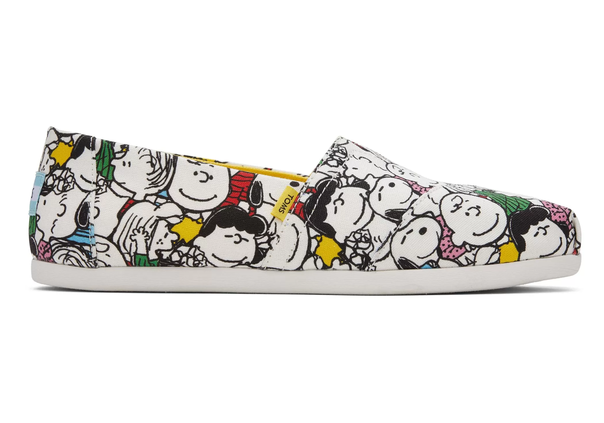 TOMS Alpargata* X Peanuts® Alpargata Wit Peanuts Cast Print