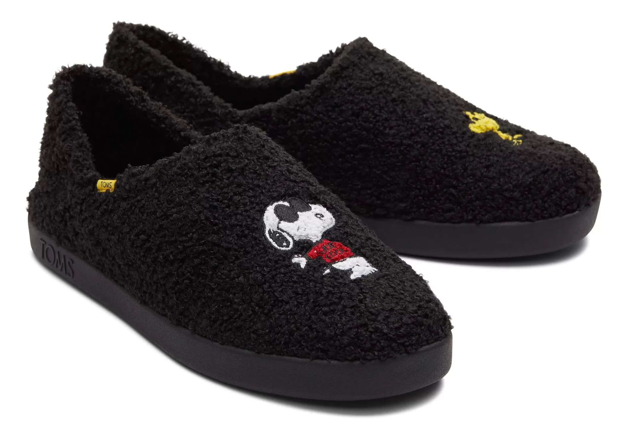 TOMS Pantoffels* X Peanuts® Ezra Slipper Faux Shearling