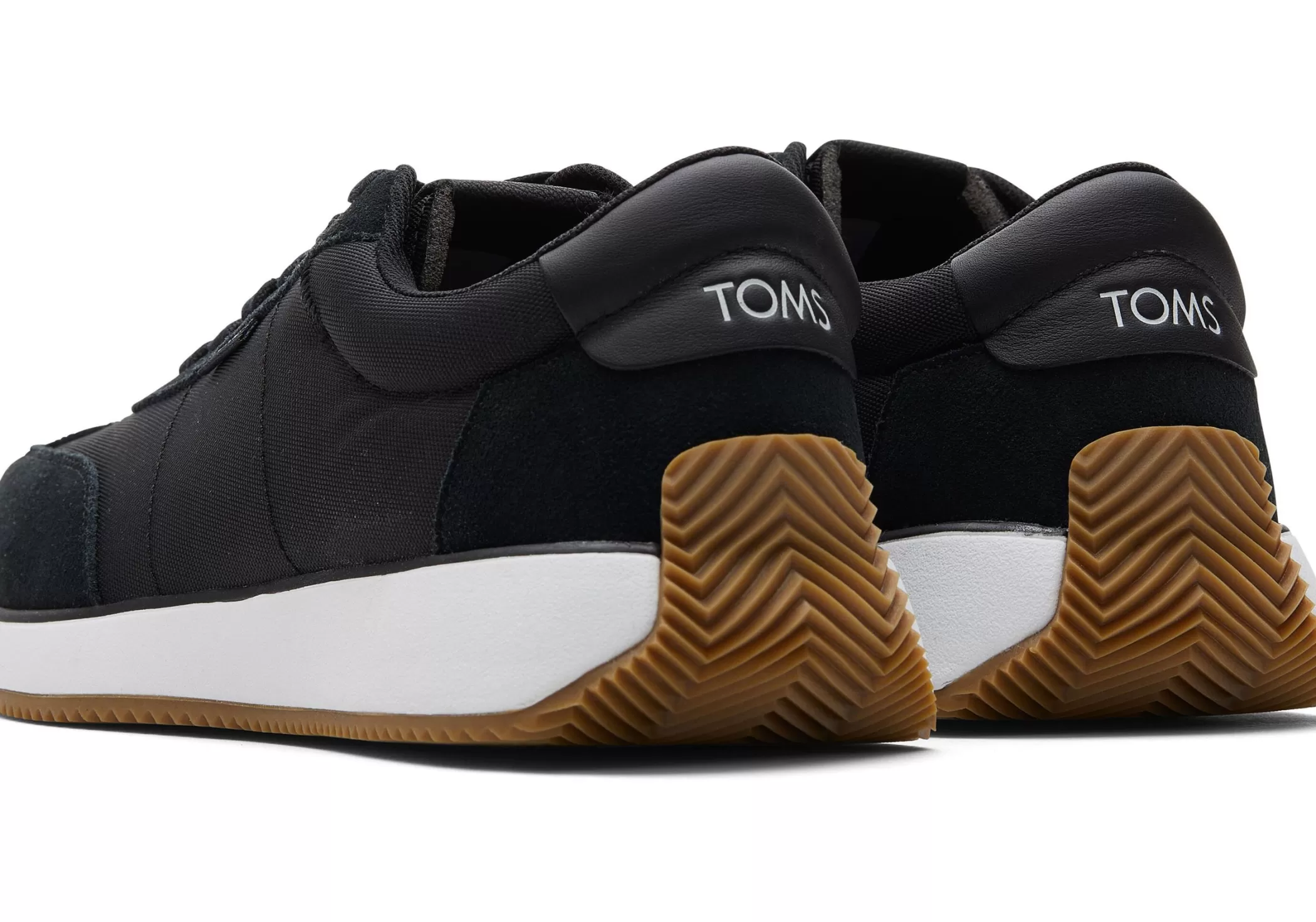 TOMS Sneakers*Wyndon Black Jogger Sneaker Zwart